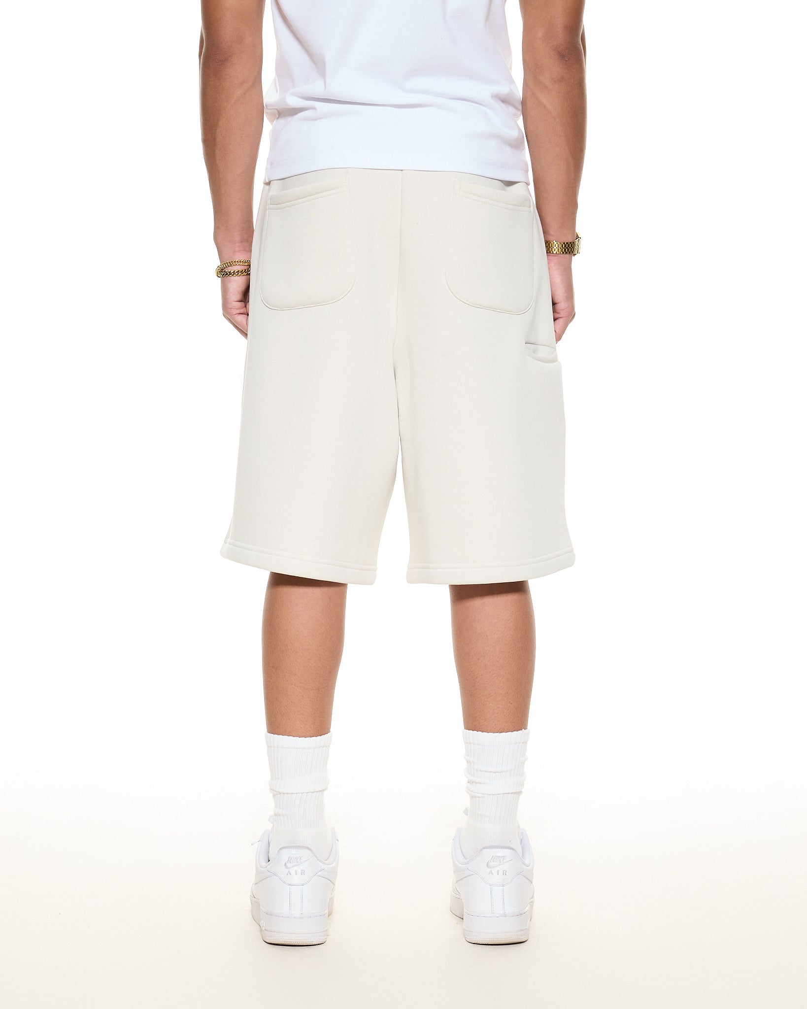 COZY SHORTS - CHALK - Sweats UK