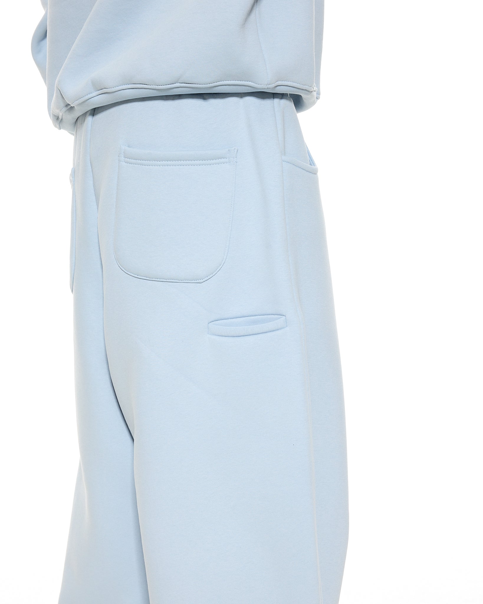 COZY STRAIGHT LEG SWEATS - GLACIER - Sweats UK