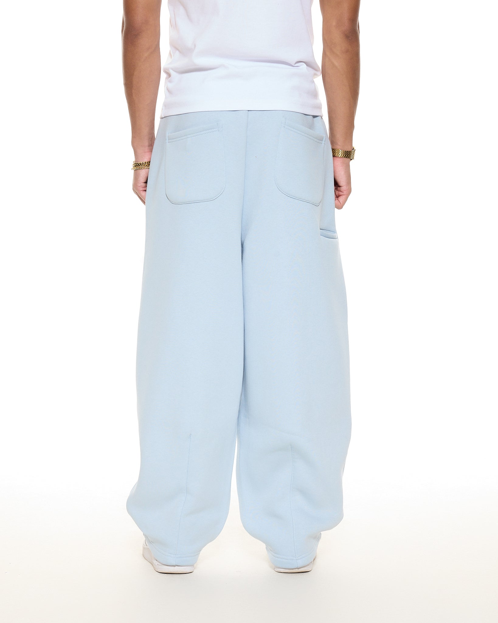 COZY STRAIGHT LEG SWEATS - GLACIER - Sweats UK