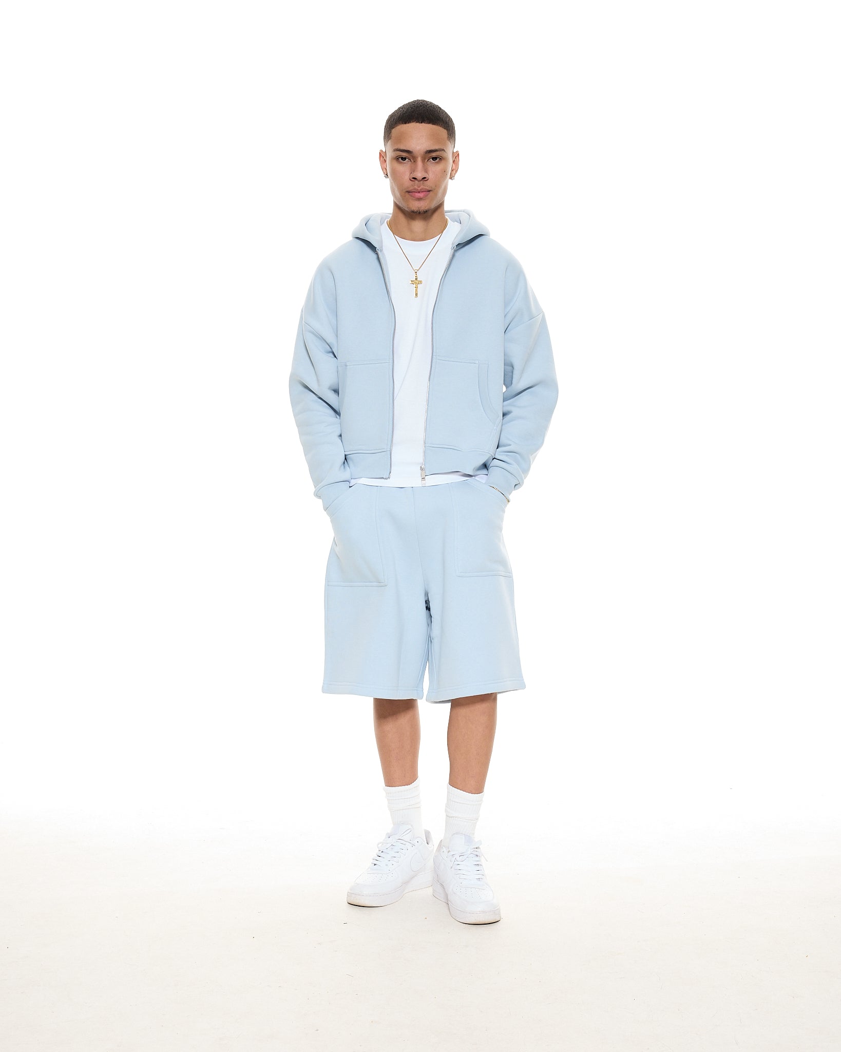COZY SHORTS - GLACIER - Sweats UK