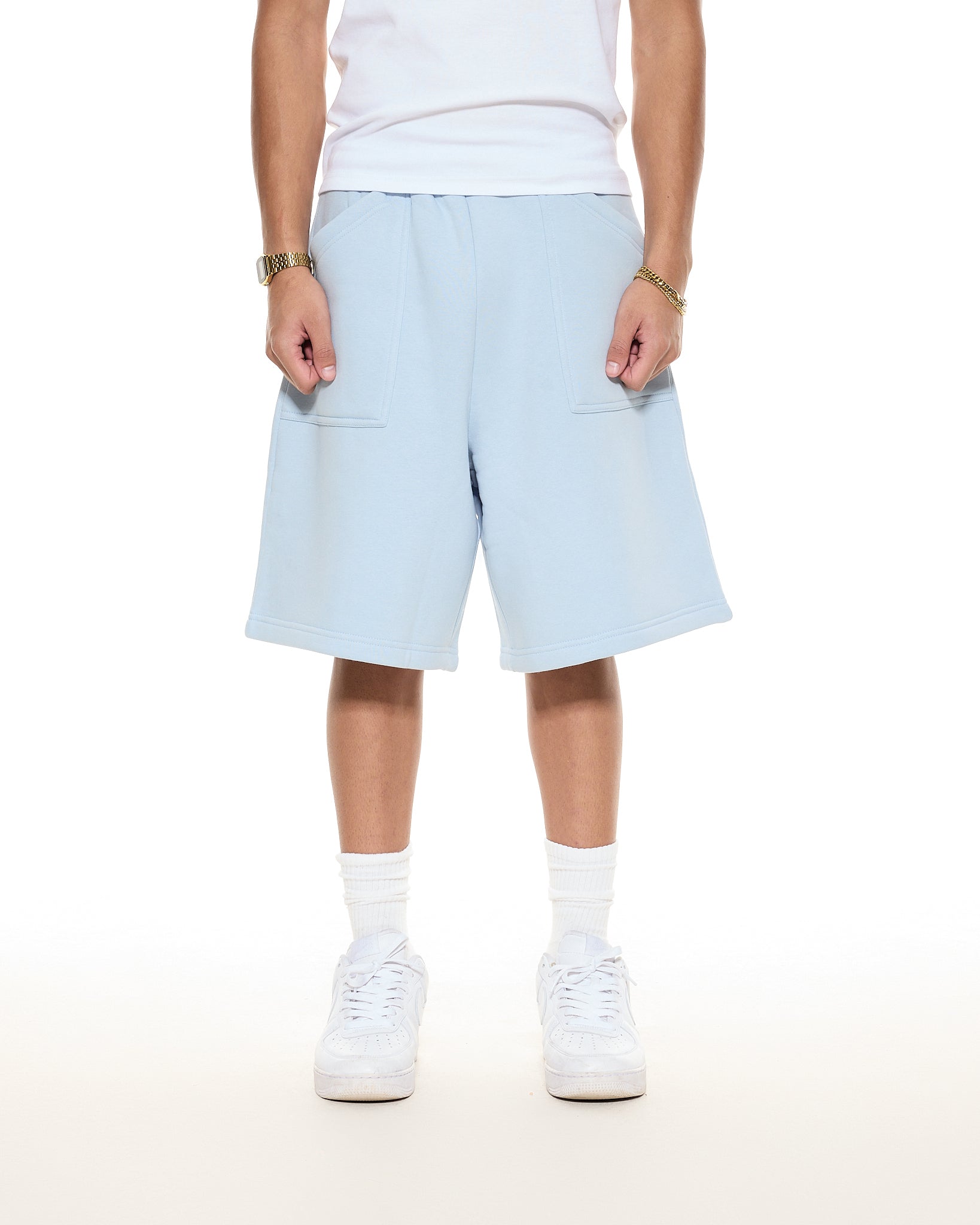 COZY SHORTS - GLACIER - Sweats UK