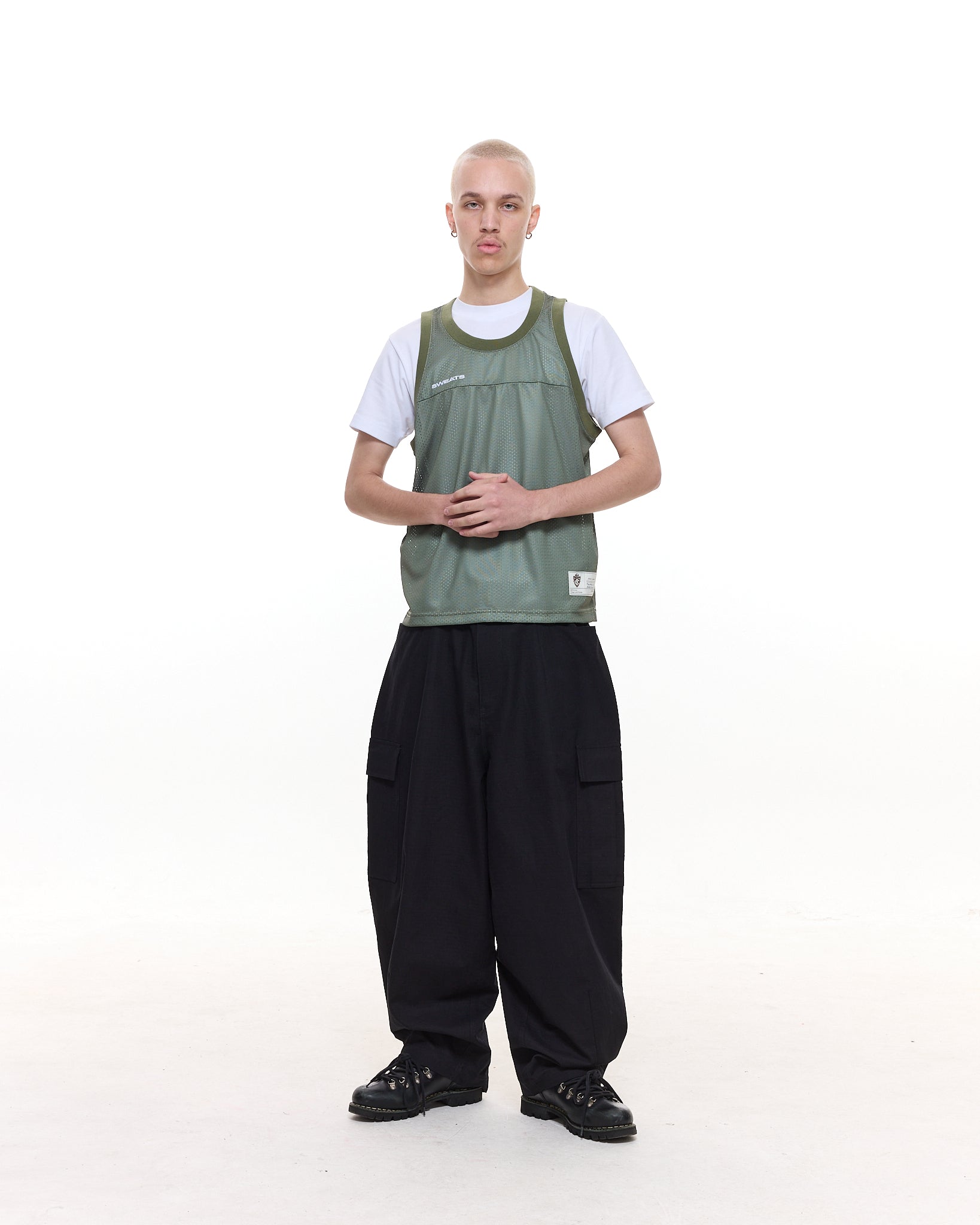 MESH SINGLET - SAGE
