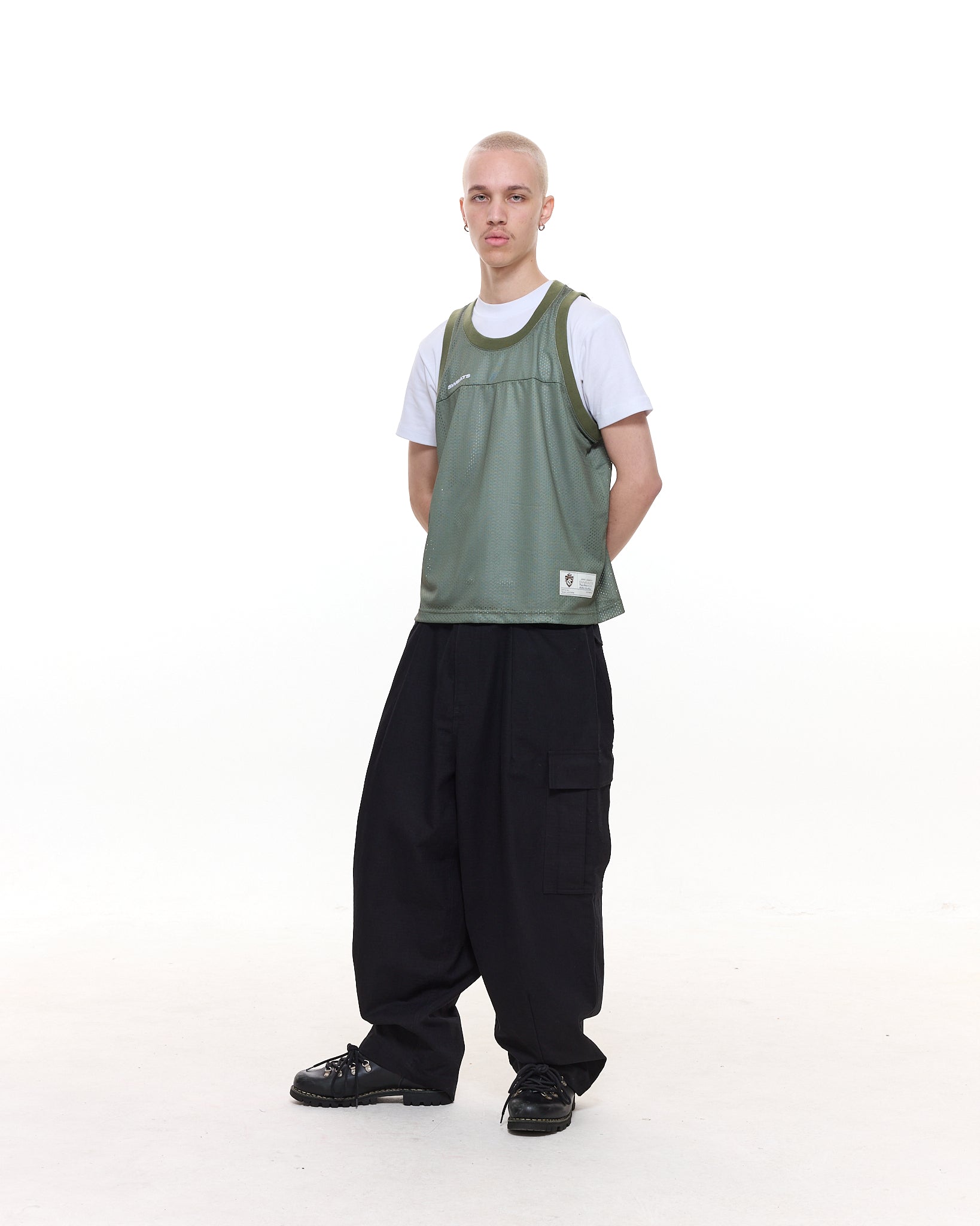 MESH SINGLET - SAGE
