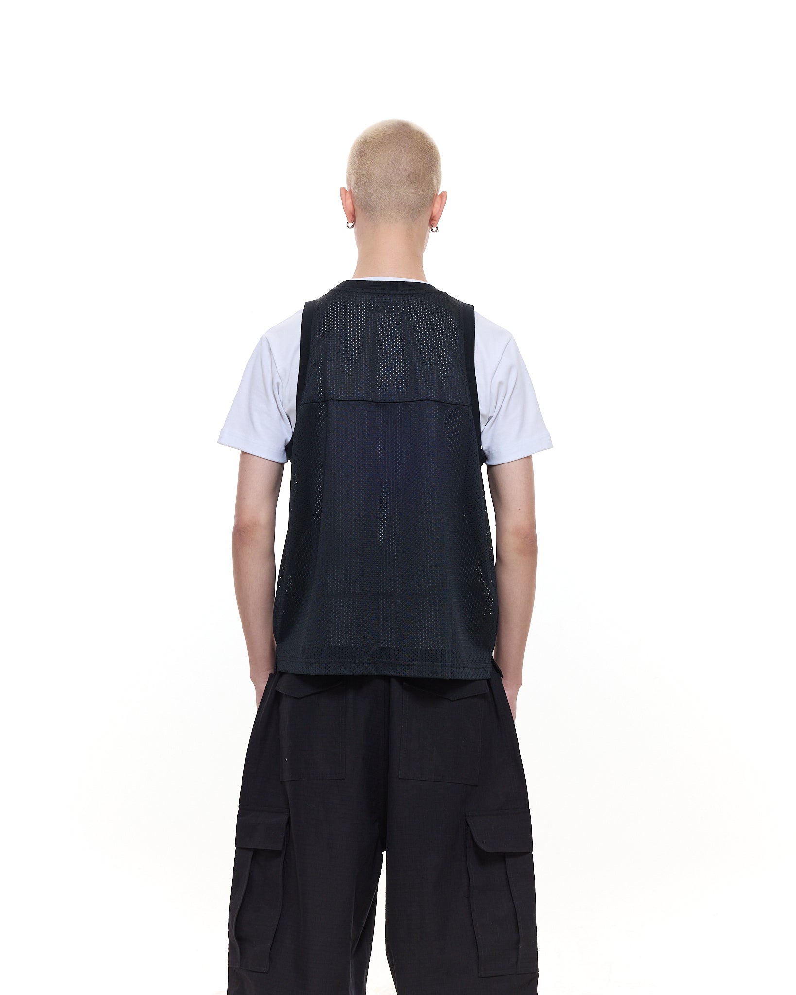 MESH SINGLET - BLACK