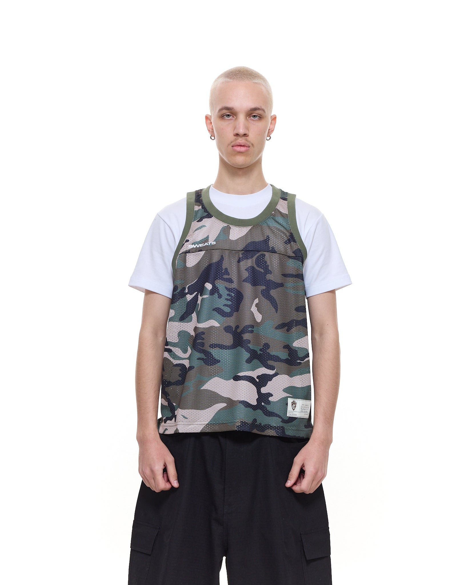 MESH SINGLET - CAMO