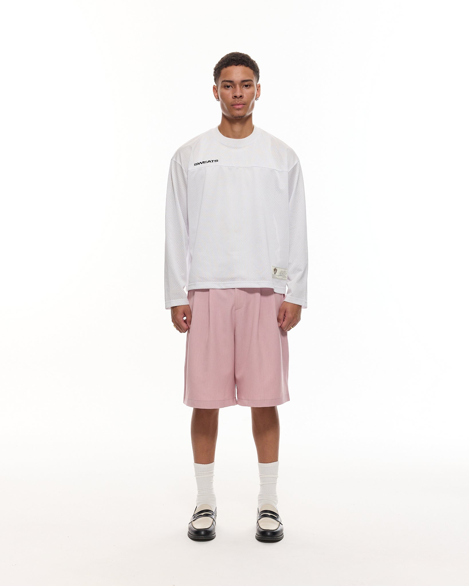 PLEATED SHORT - PINK