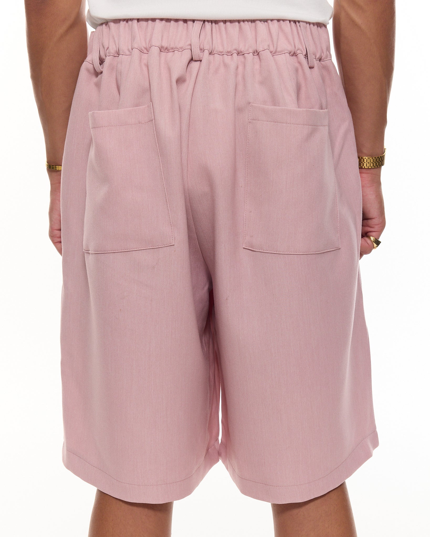 PLEATED SHORT - PINK - Sweats UK