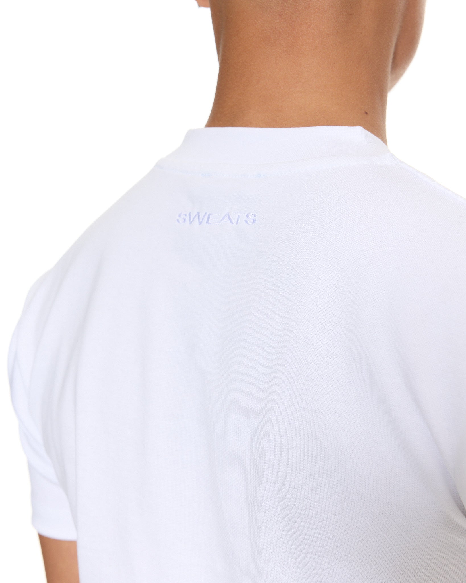 FITTED T-SHIRT - WHITE - Sweats UK