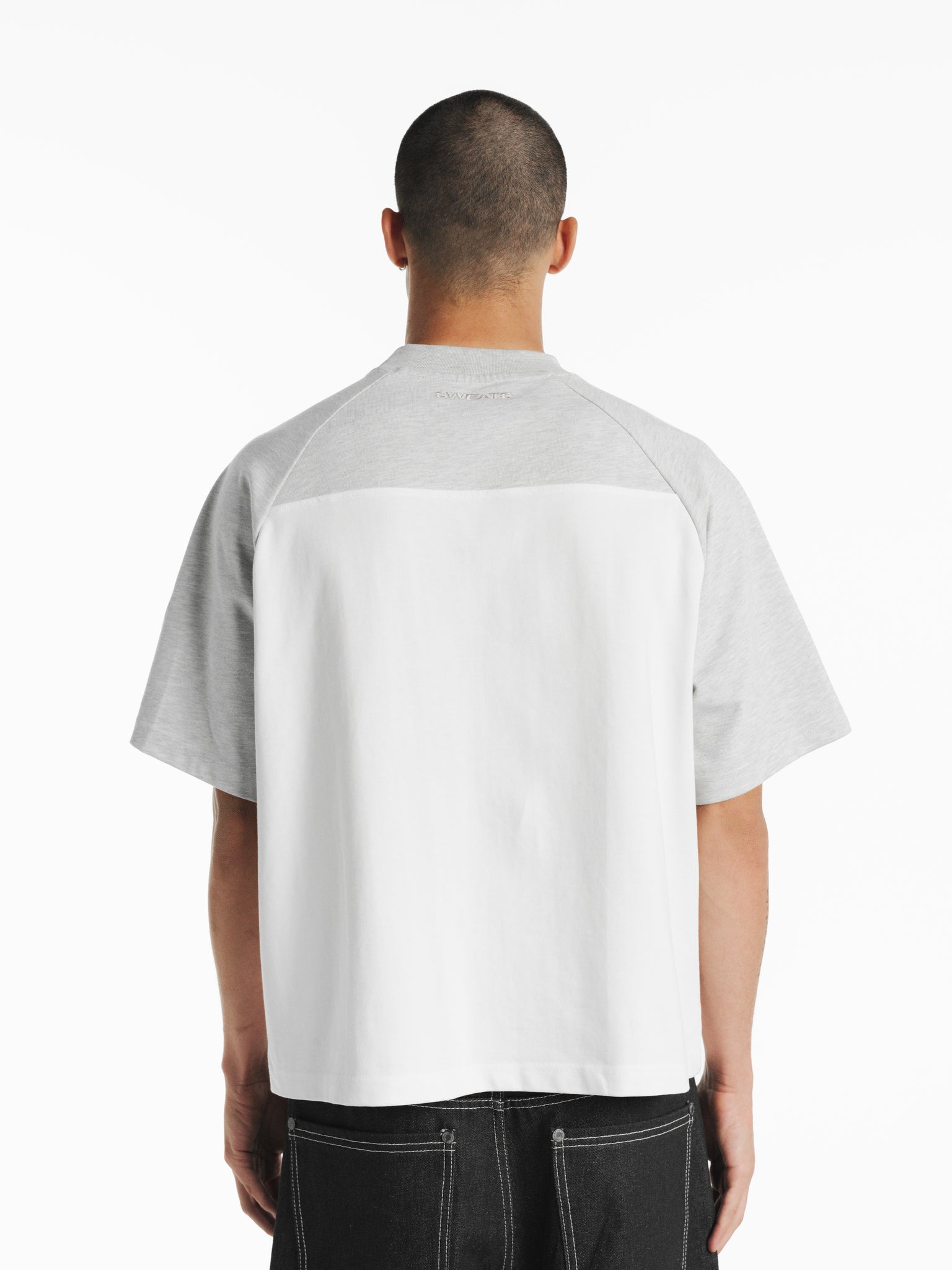 RAGLAN SS T-SHIRT - WHITE/ARCTYC