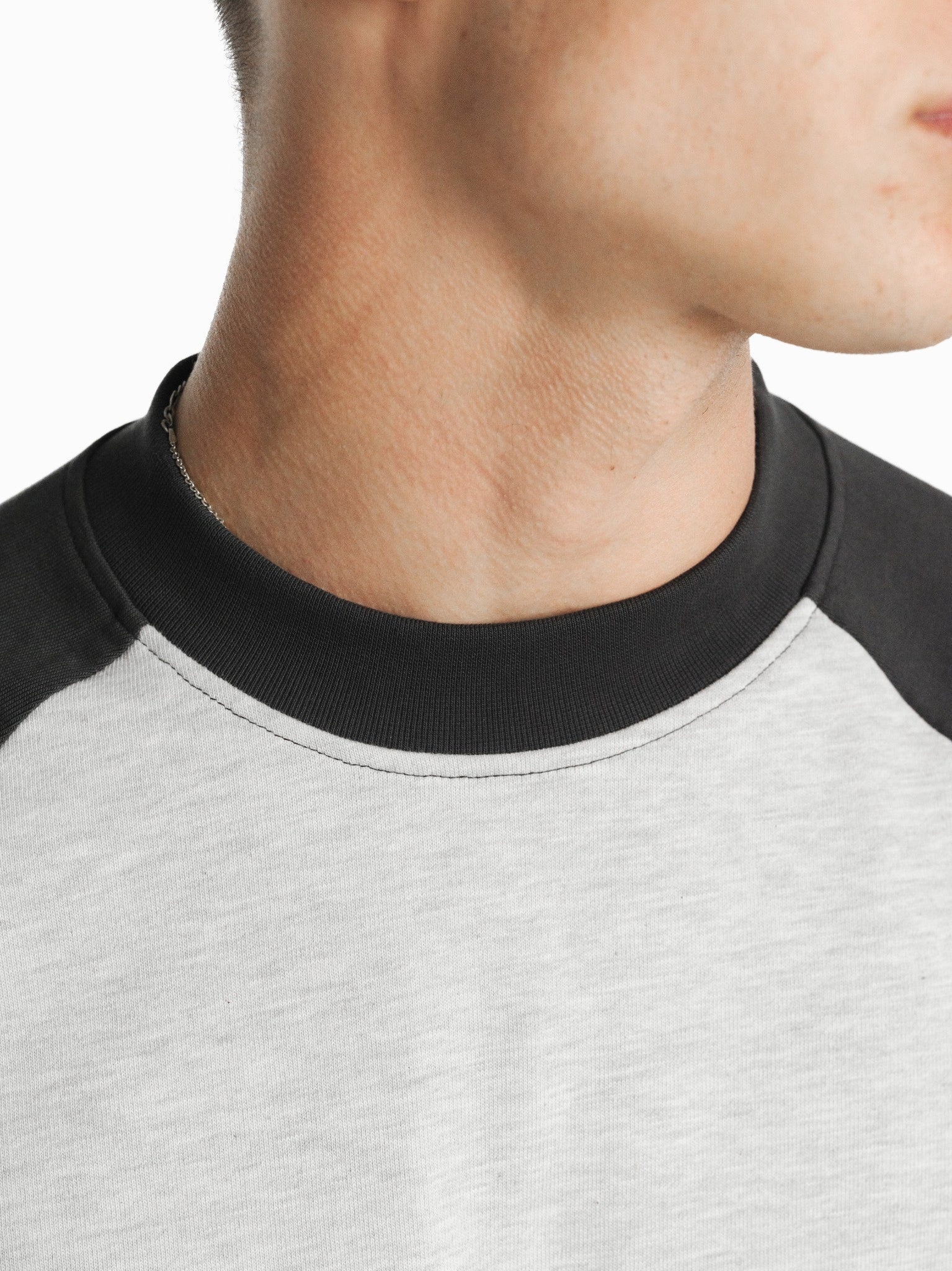 RAGLAN LS T-SHIRT - ARCTYC/GRANITE