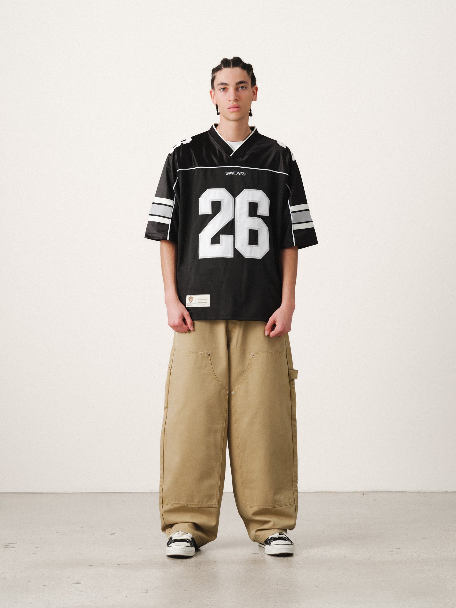 DOUBLE KNEE PANT - SAND