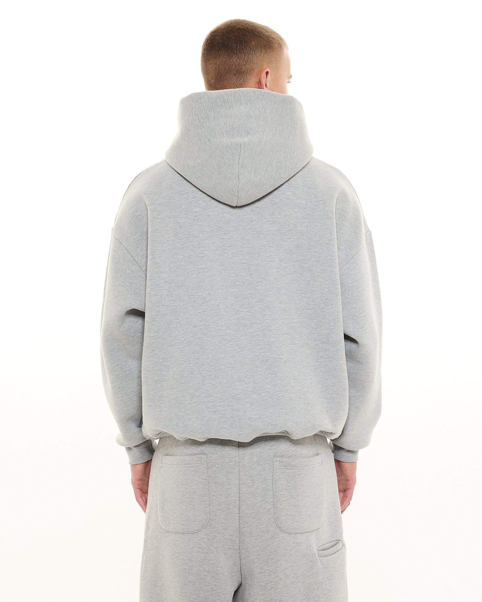COZY HOODIE - GREY - Sweats UK