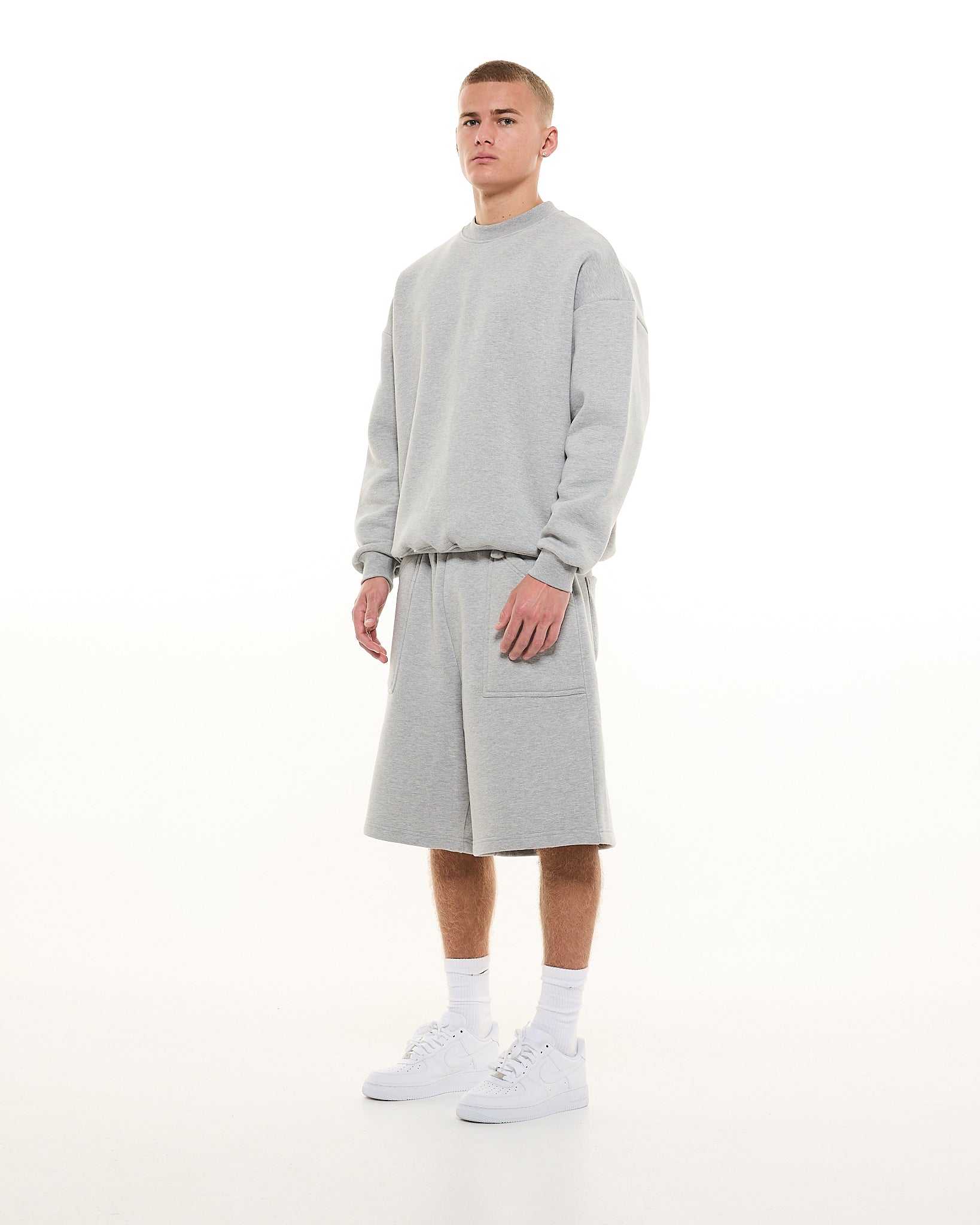 COZY SHORTS - GREY - Sweats UK