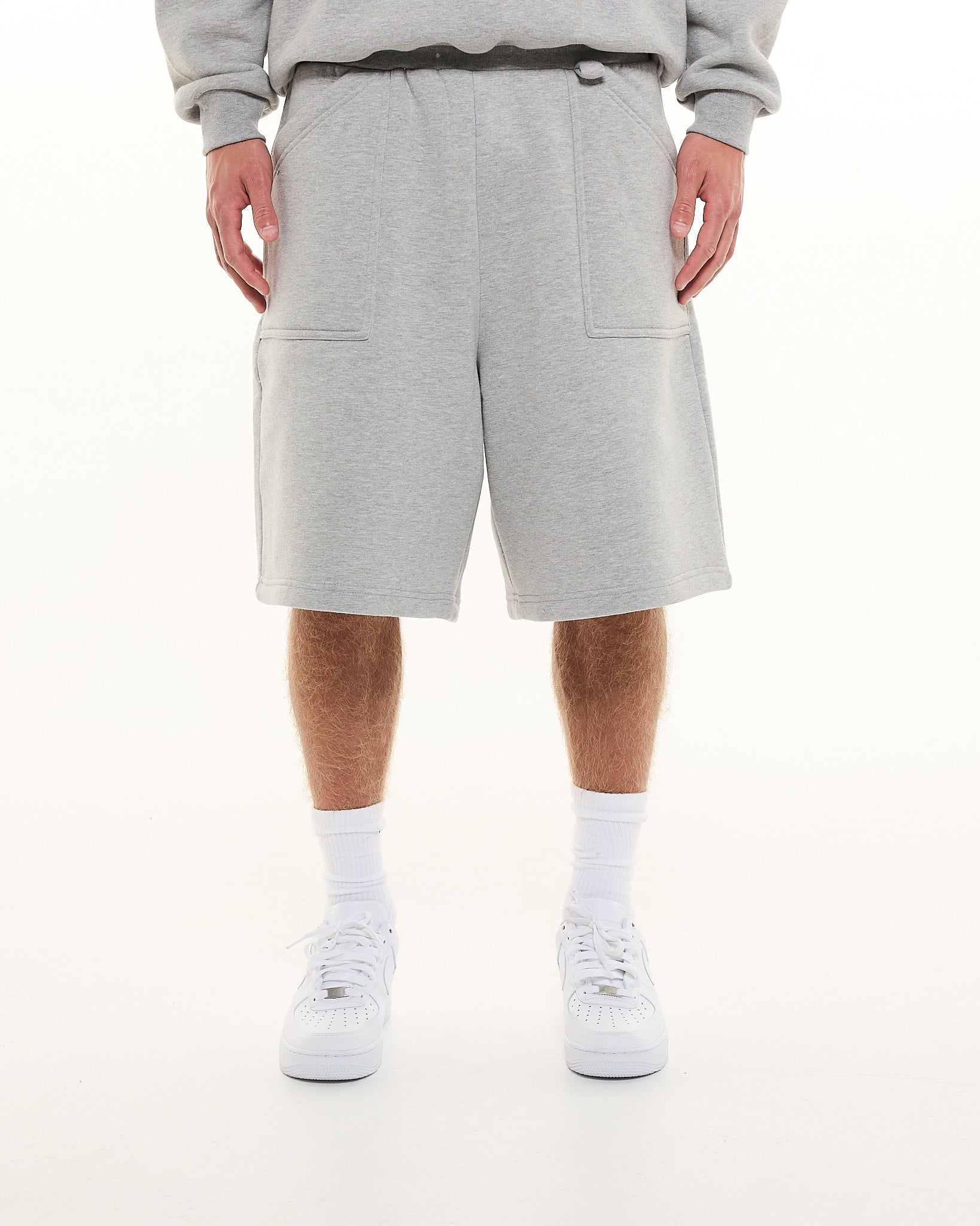 COZY SHORTS - GREY - Sweats UK