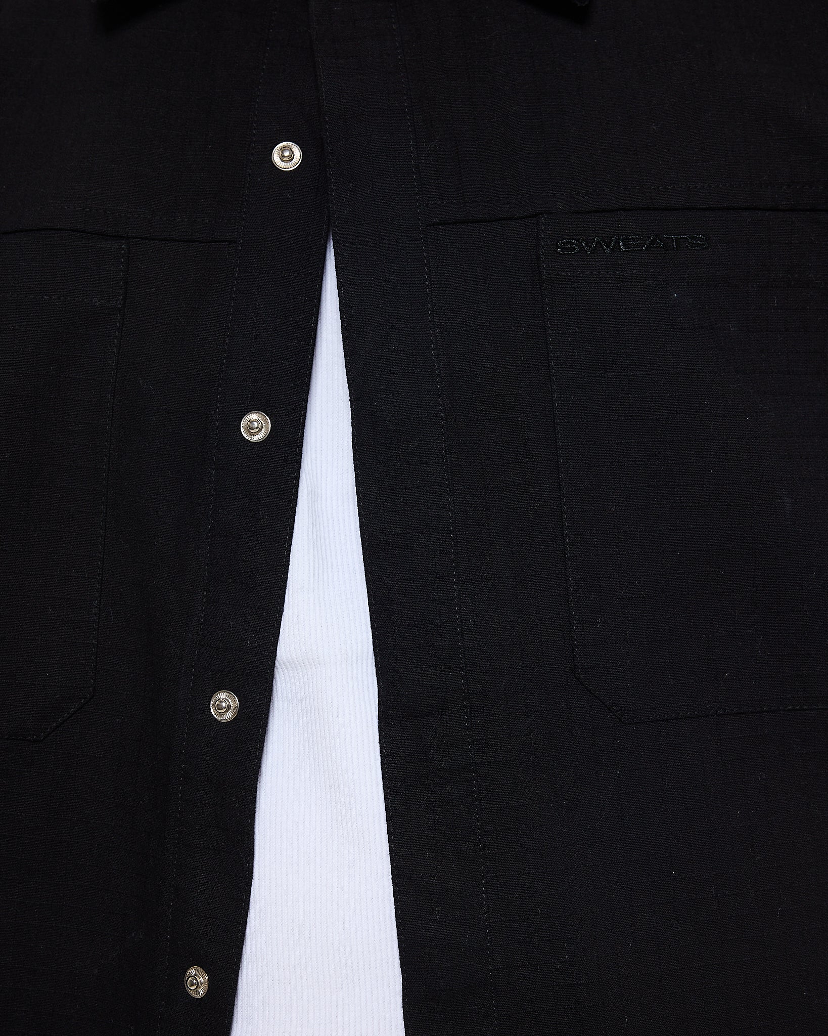 CARGO SS SHIRT - BLACK - Sweats UK