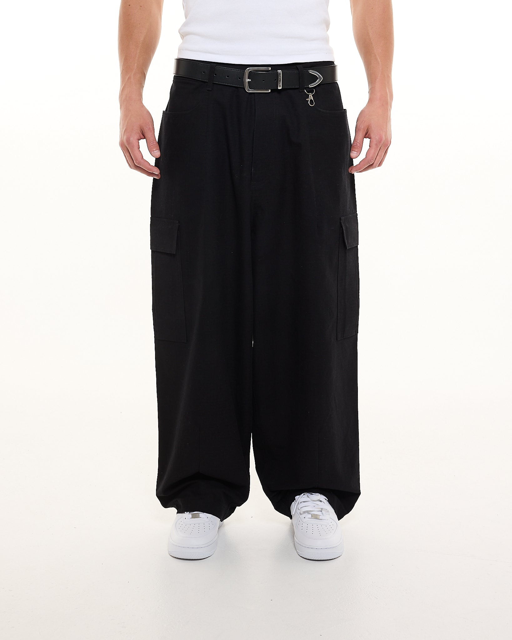CARGO PANT - BLACK - Sweats UK