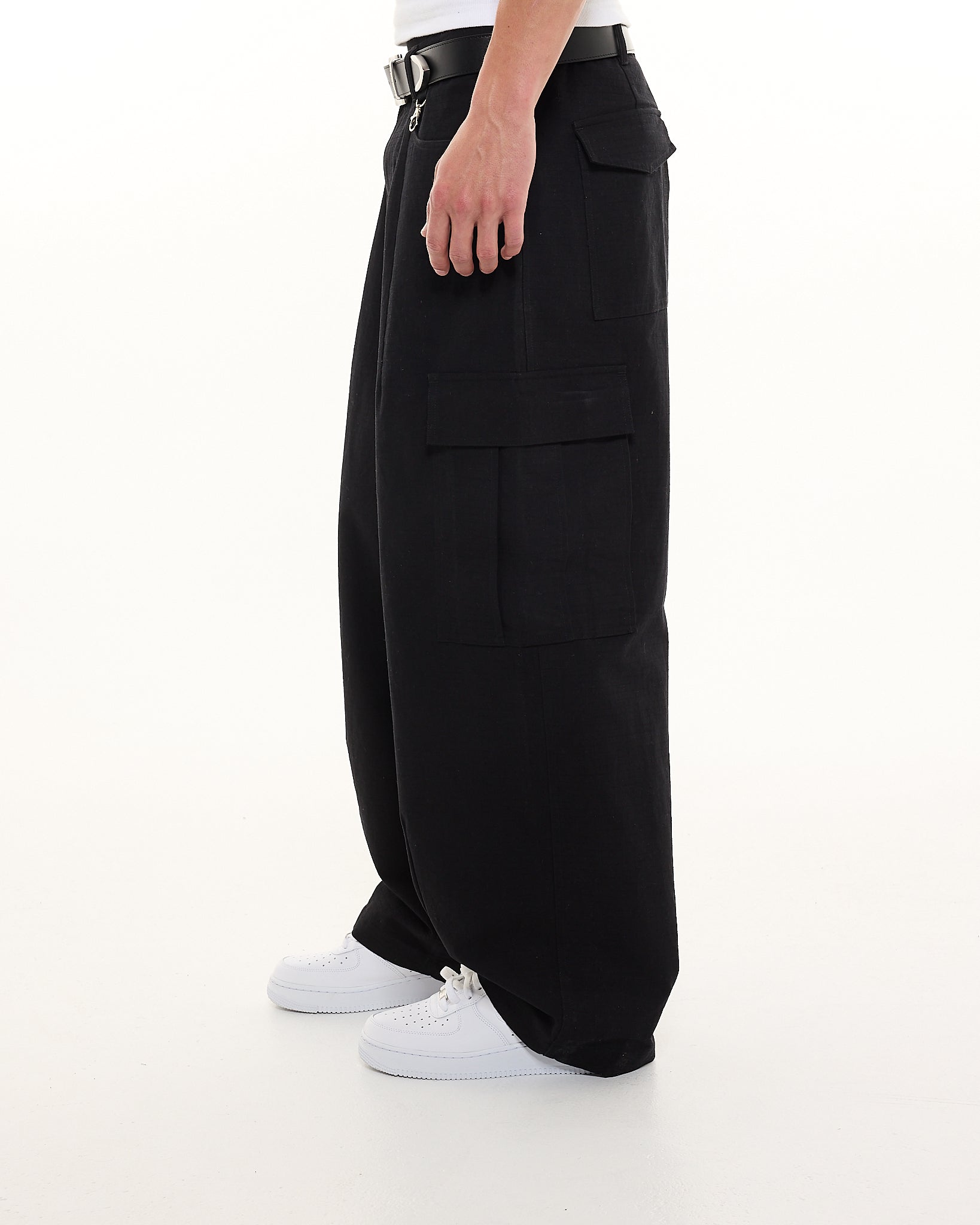 CARGO PANT - BLACK - Sweats UK