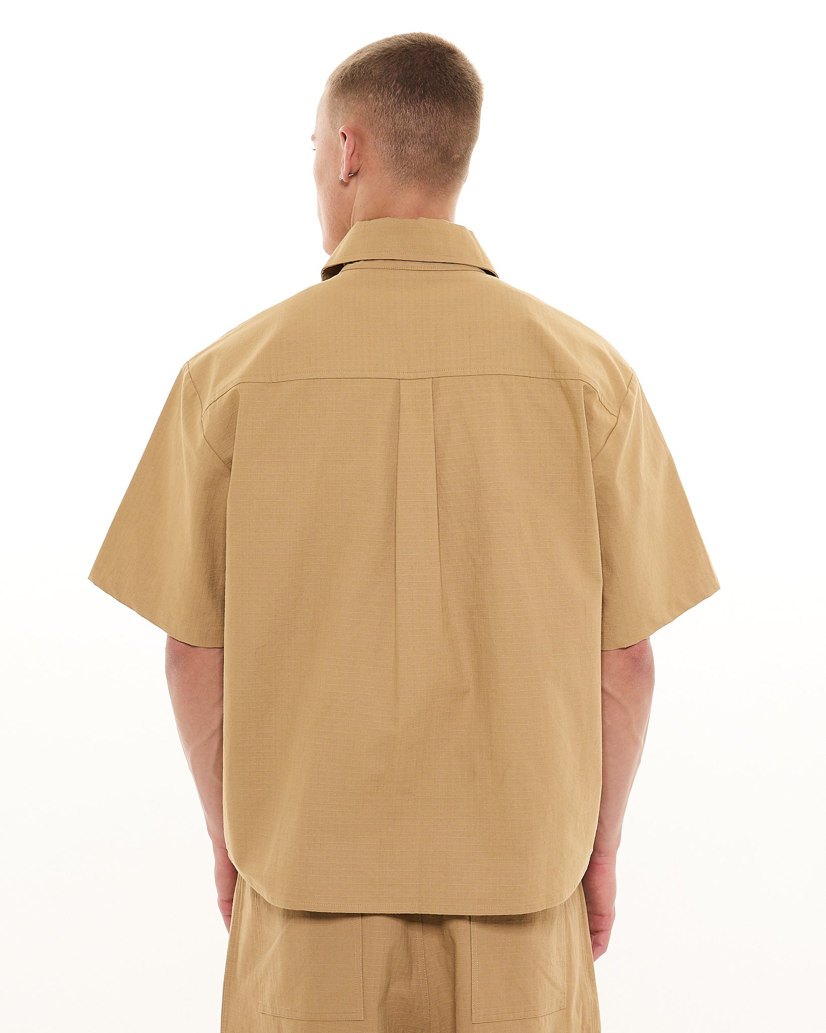 CARGO SS SHIRT - TAN - Sweats UK