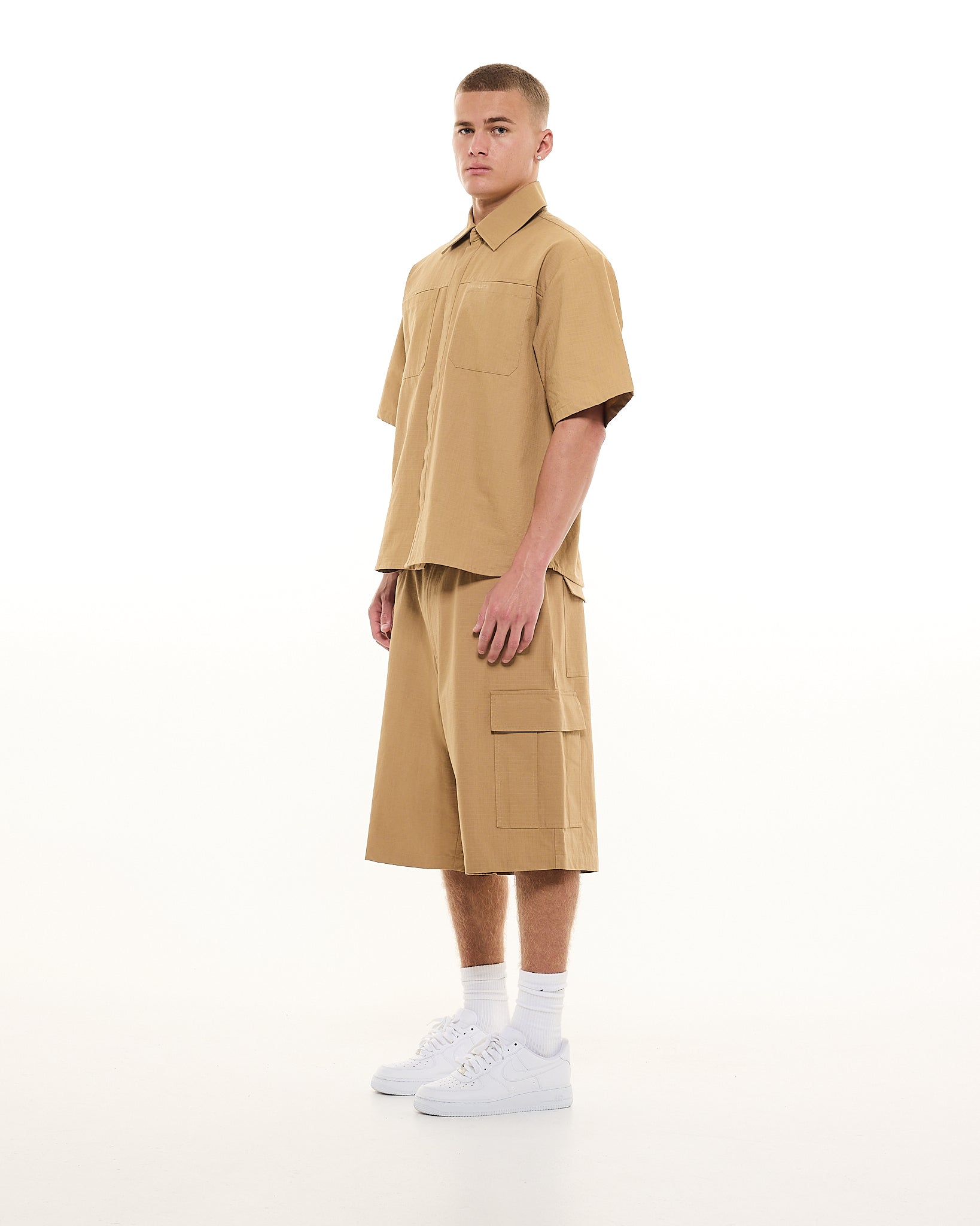 CARGO SHORT - TAN - Sweats UK