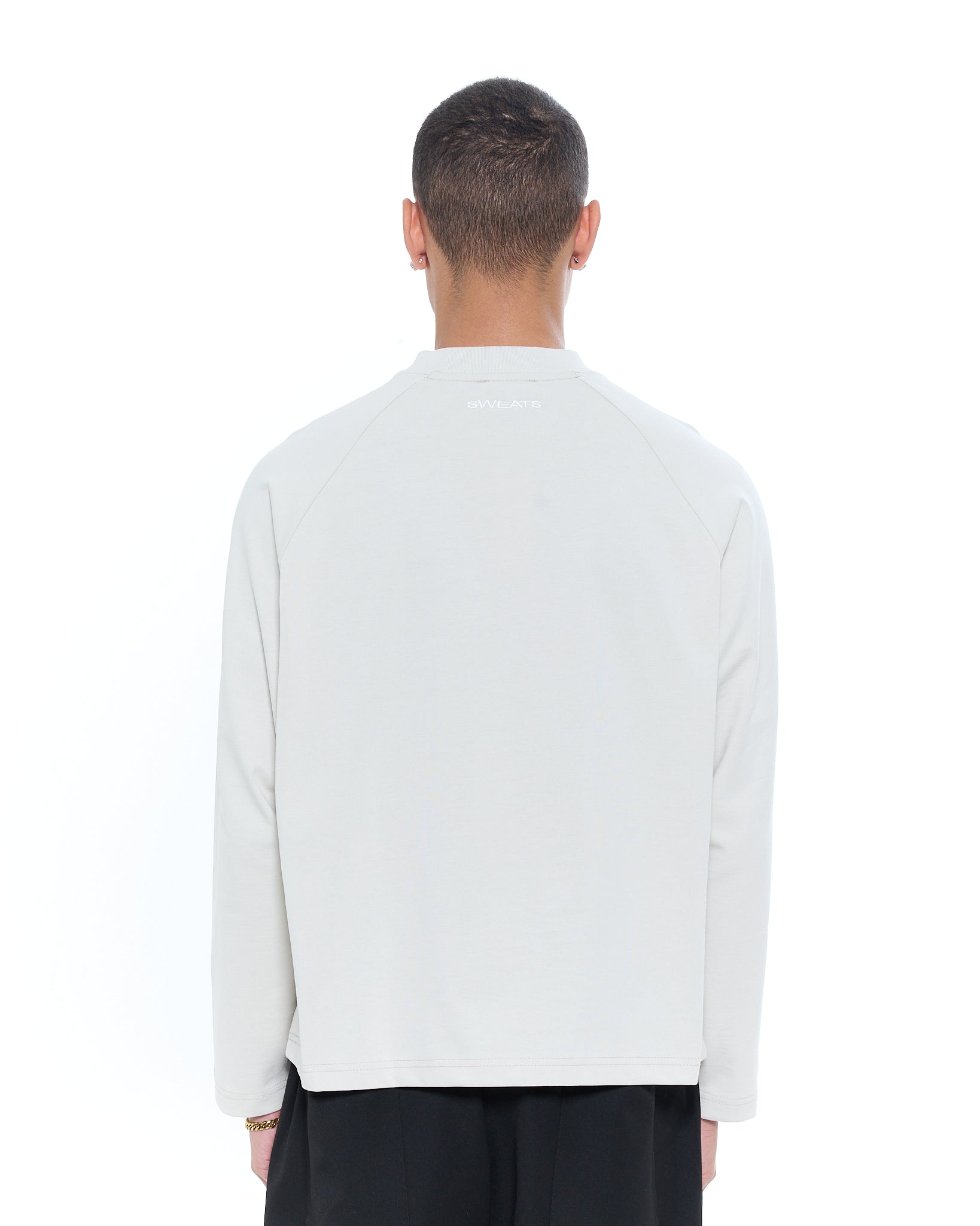 LONG SLEEVE T-SHIRT - CHALK