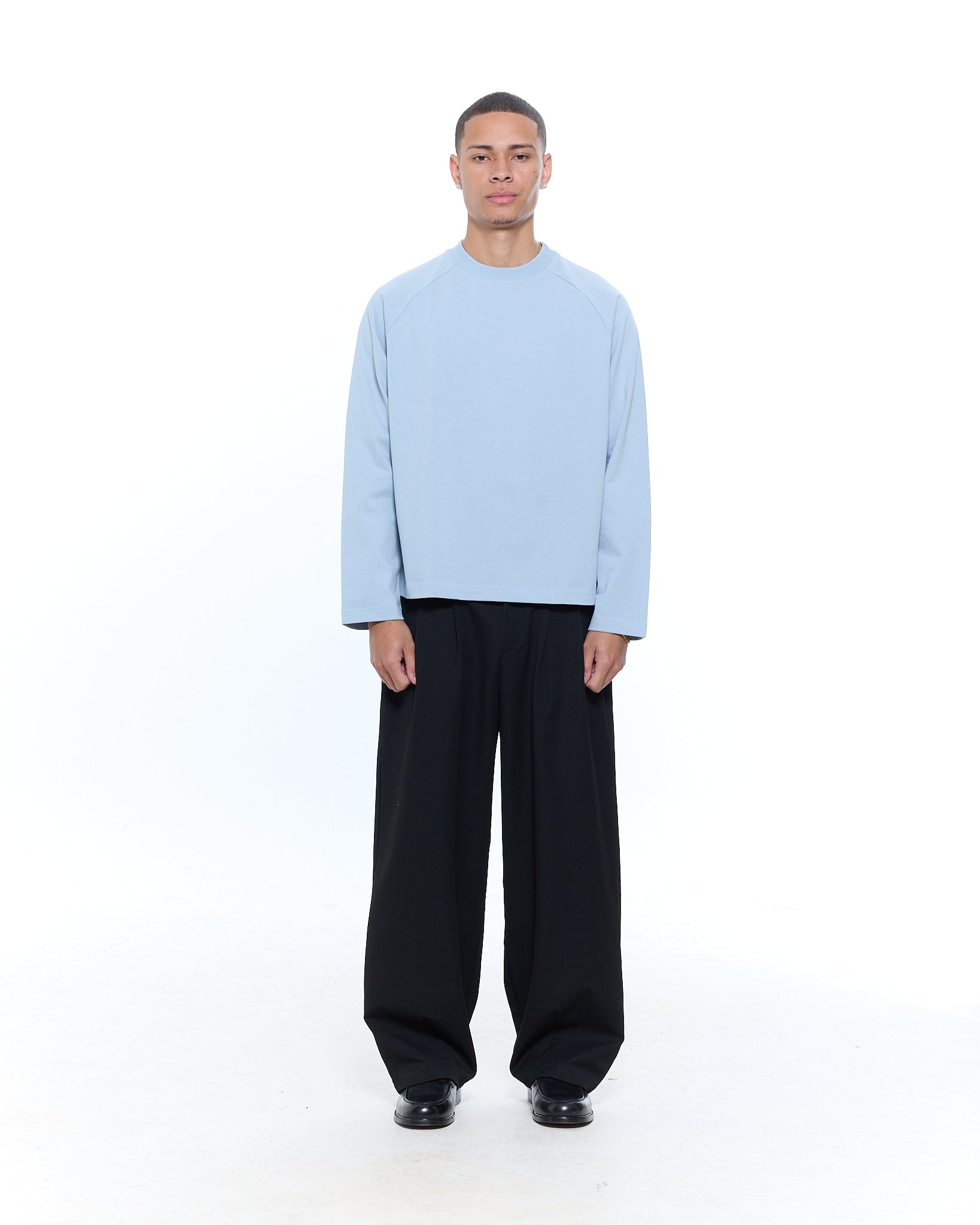 LONG SLEEVE T-SHIRT - GLACIER