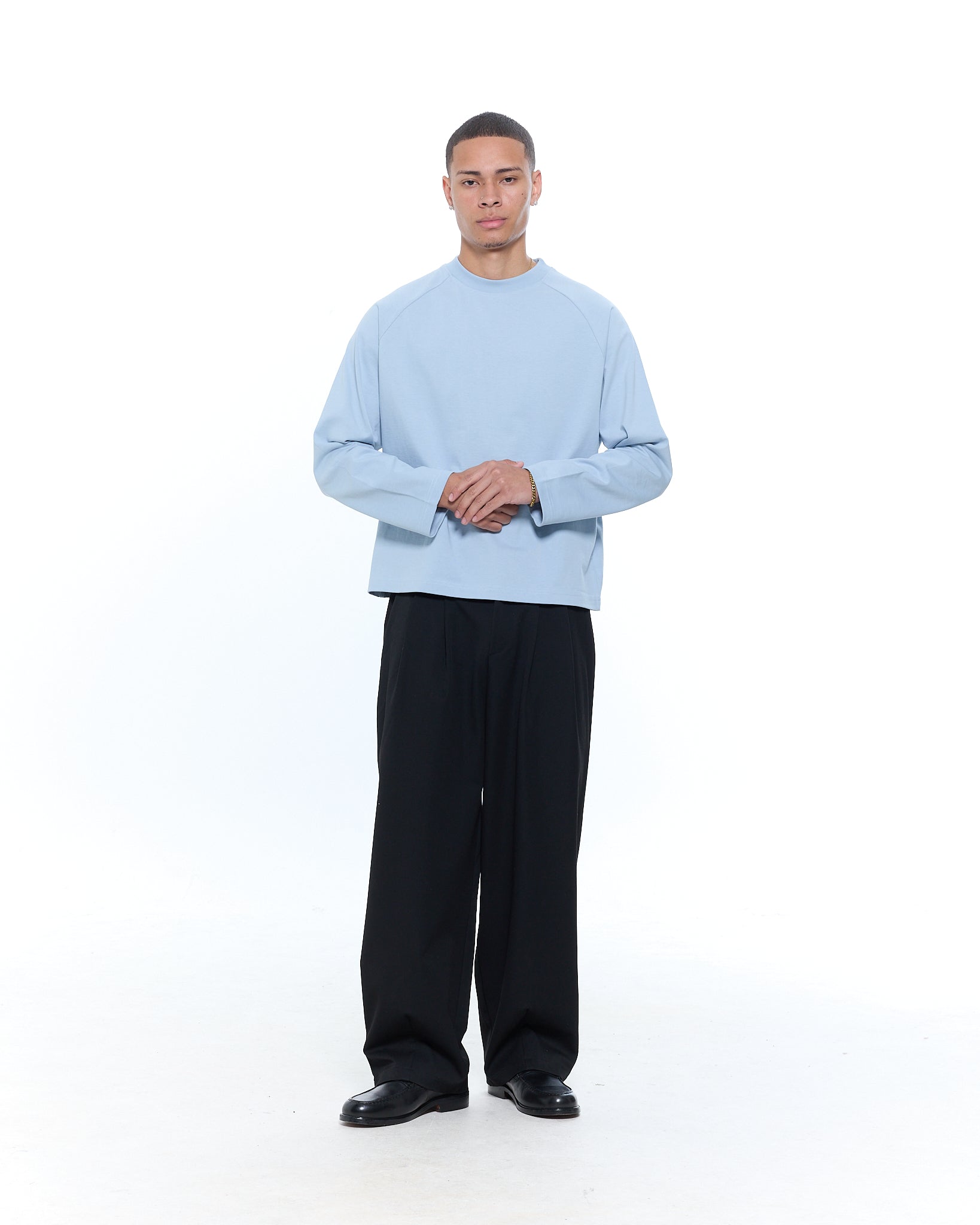 Long Sleeve T-Shirt - Glacier