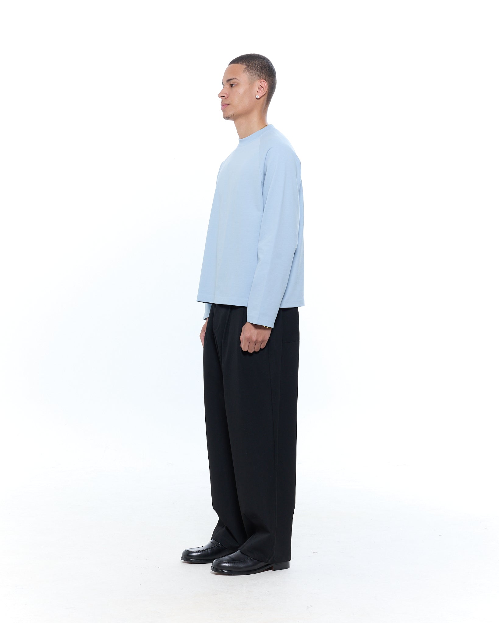 Long Sleeve T-Shirt - Glacier
