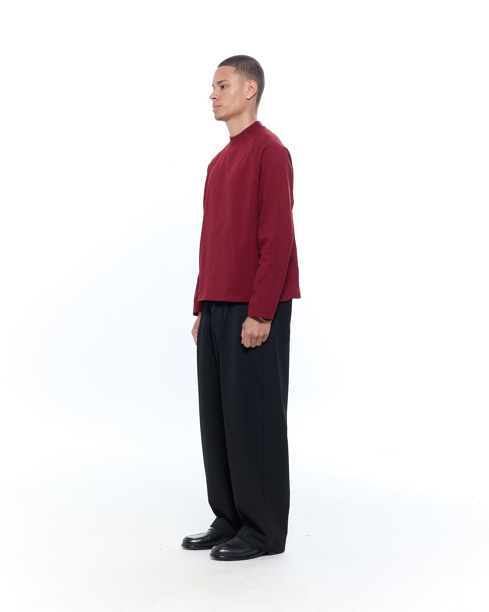 Long Sleeve T-Shirt - Burgundy