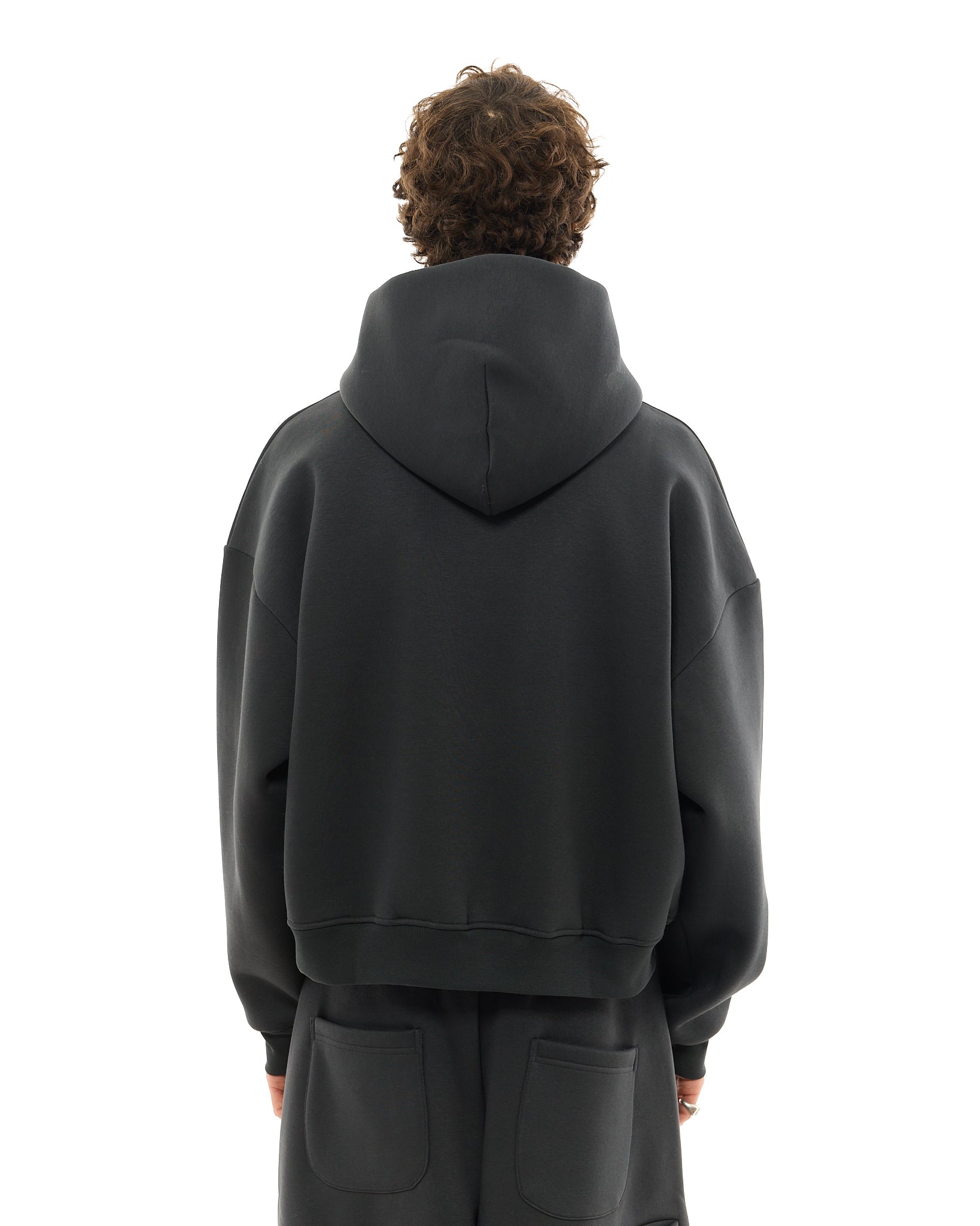 COZY ZIP UP - GRANITE - Sweats UK
