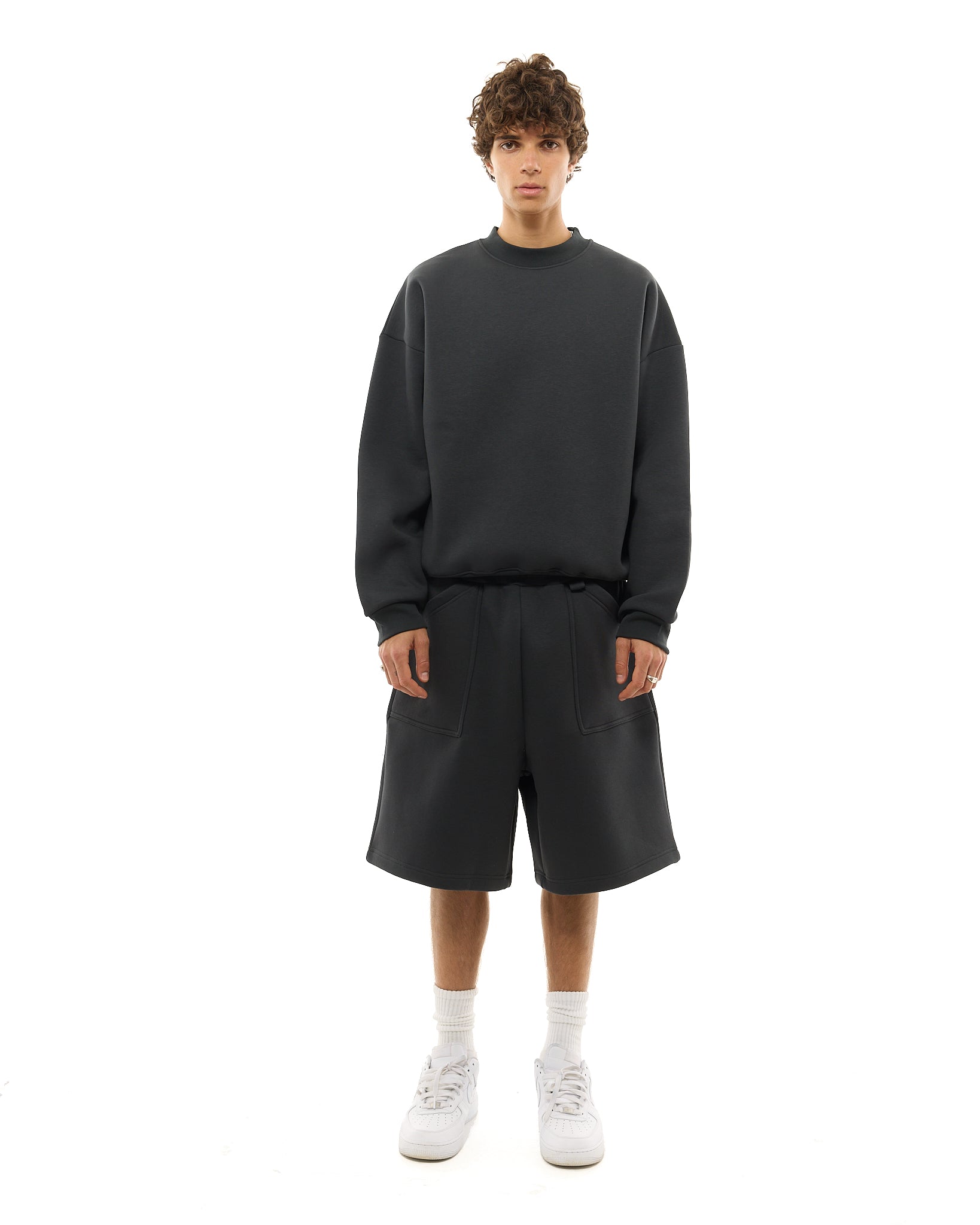 COZY SHORTS - GRANITE - Sweats UK