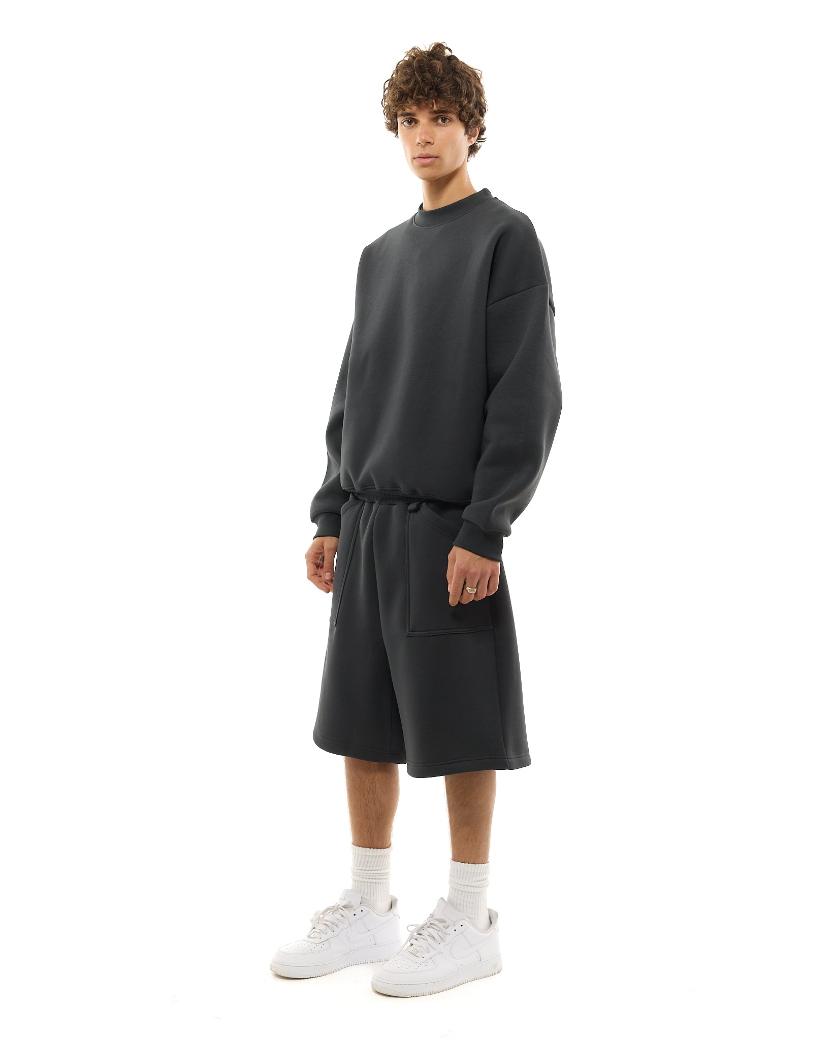COZY SHORTS - GRANITE - Sweats UK
