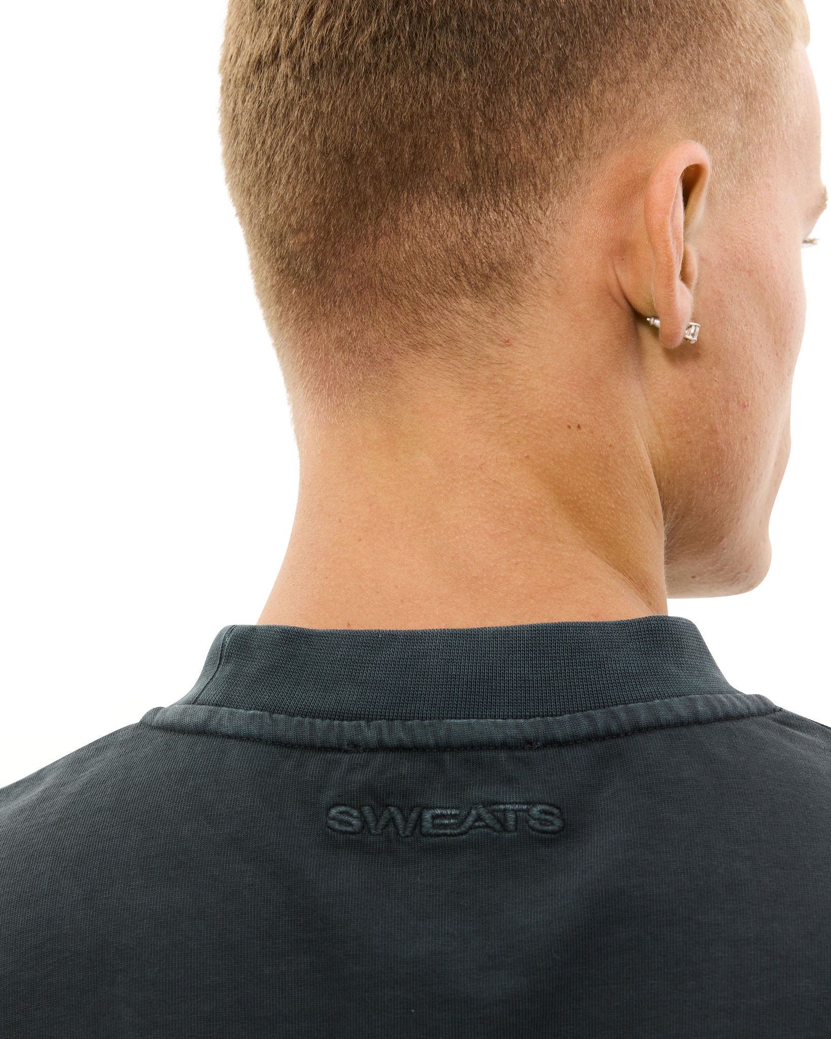 MUSCLE TEE - WASHED BLACK