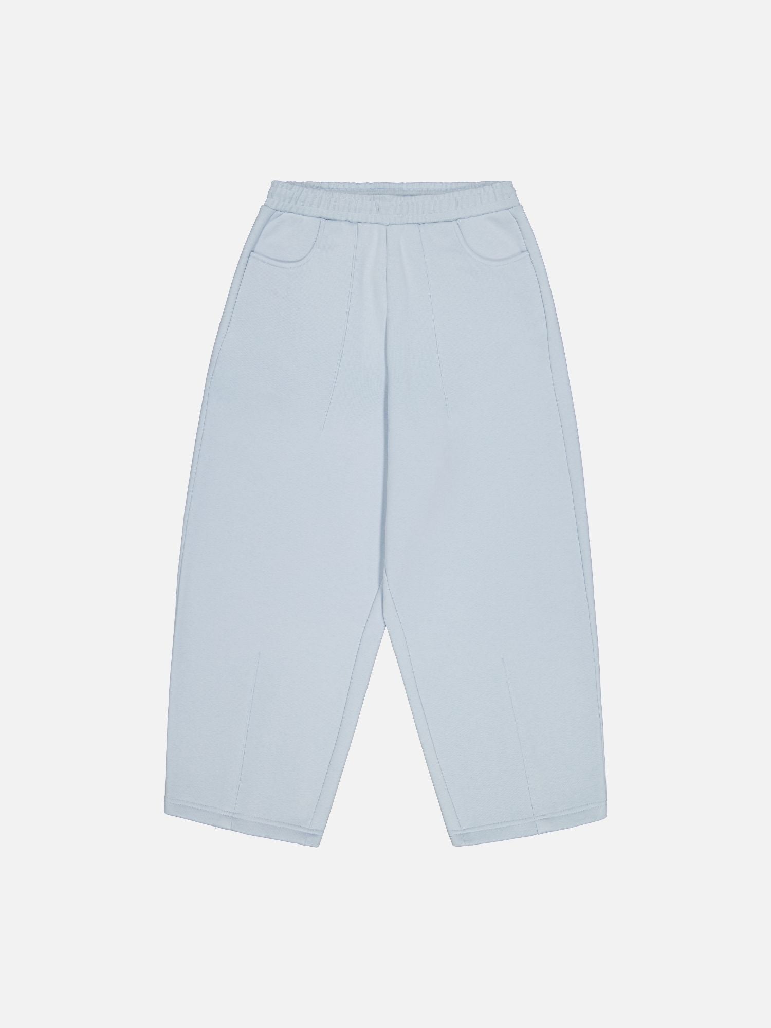 COZY STRAIGHT LEG SWEATS - GLACIER