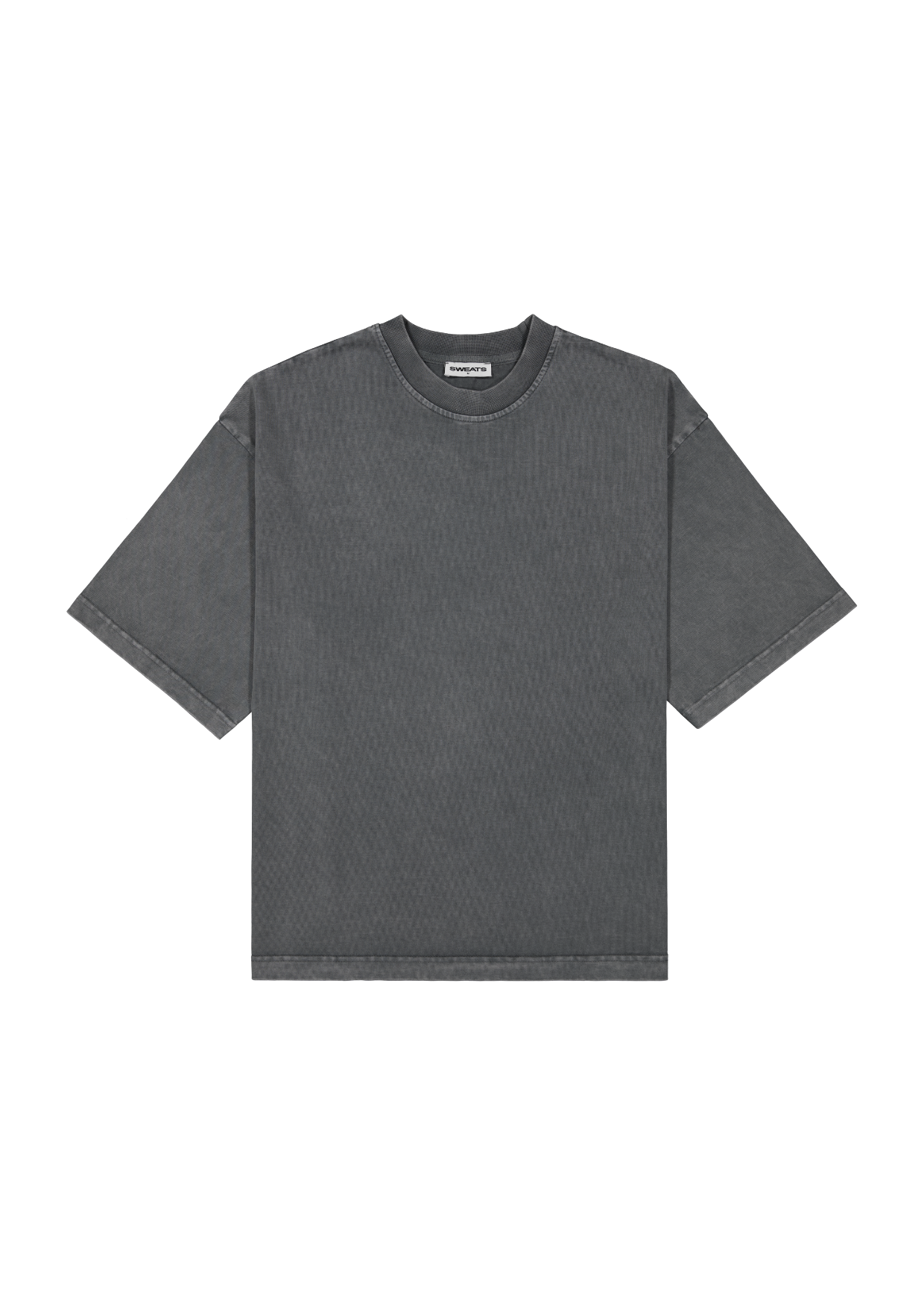 SIGNATURE BLANK T-SHIRT - WASHED GREY