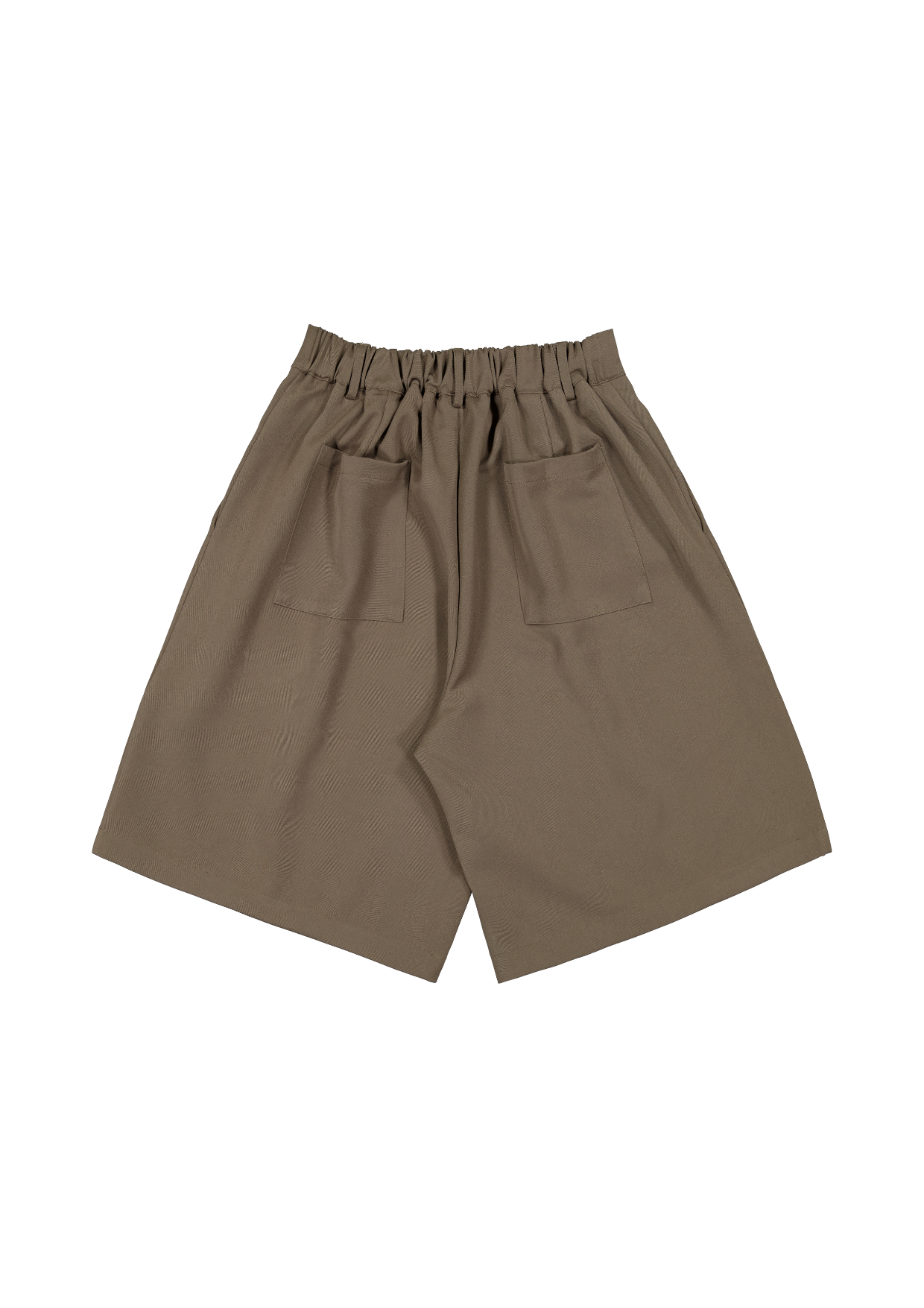 PLEATED SHORT - BROWN - Sweats UK