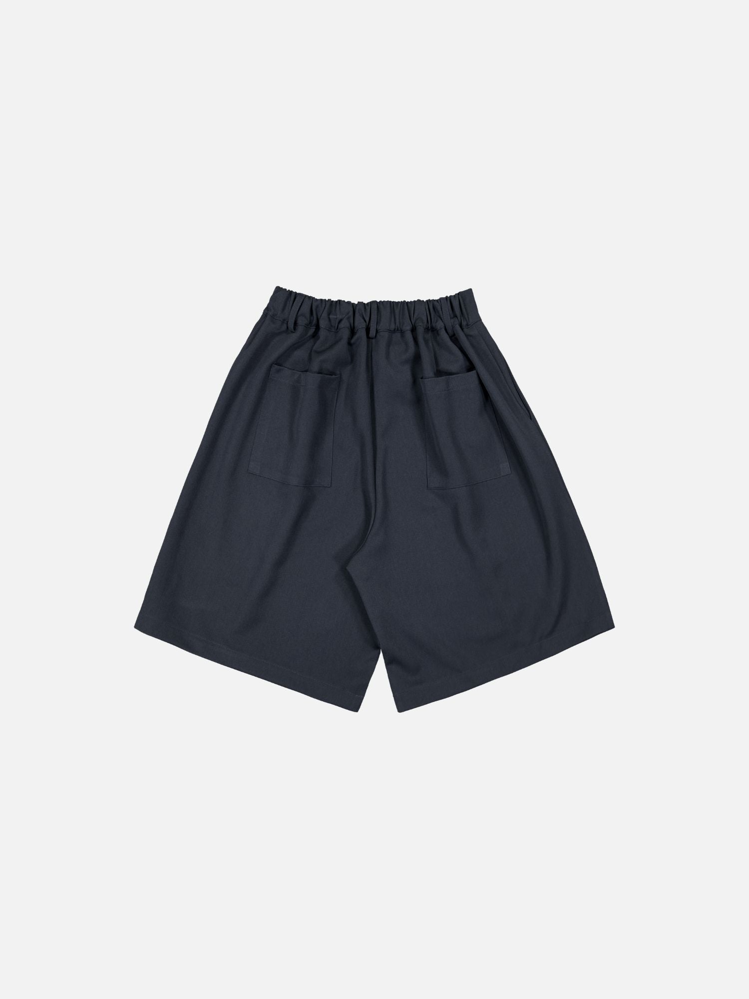 PLEATED SHORT - NAVY - Sweats UK