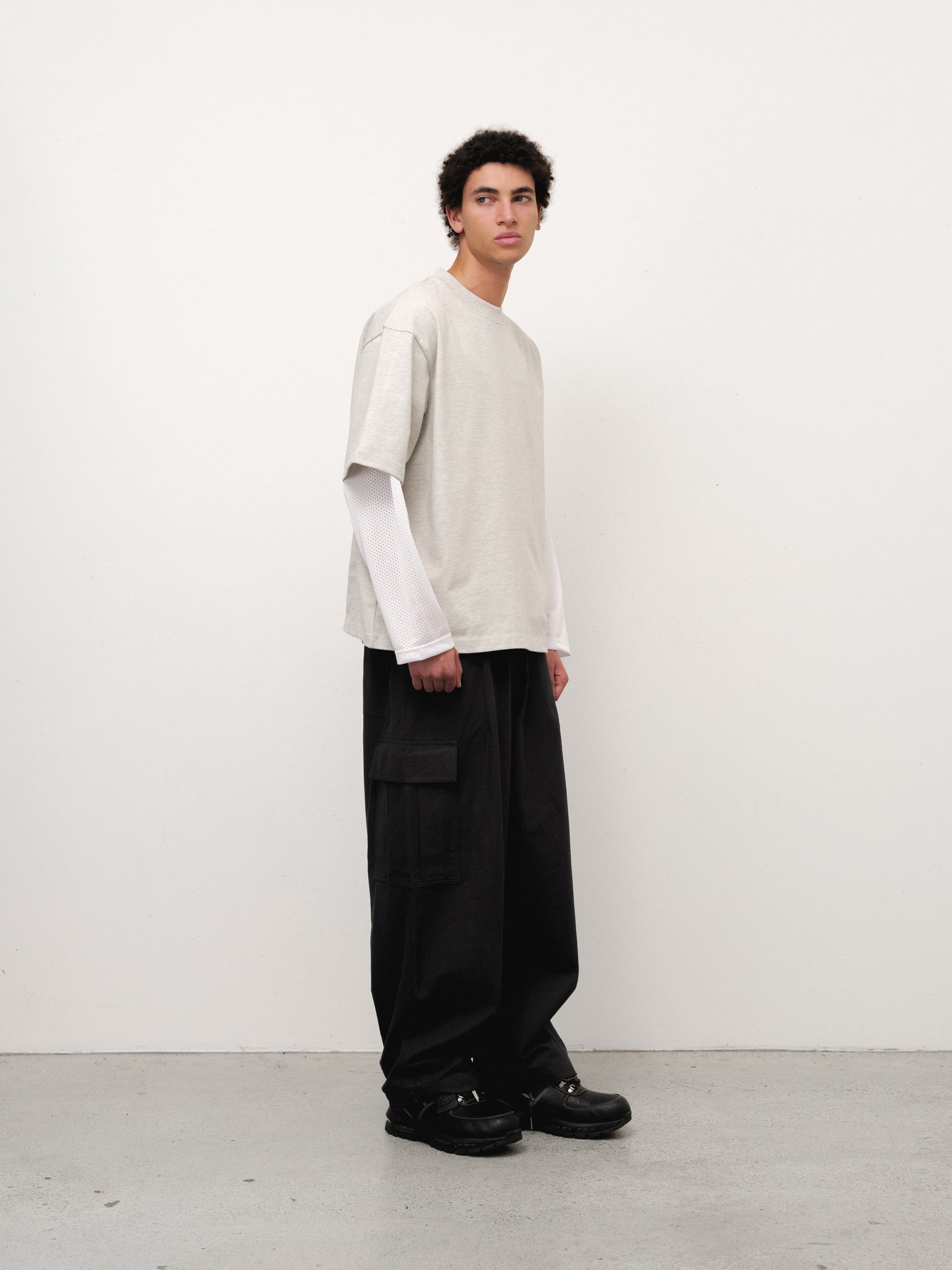Sweats UK Signature Blank T-shirt in Arctic blue, plain design, displayed on a hanger against a neutral background.