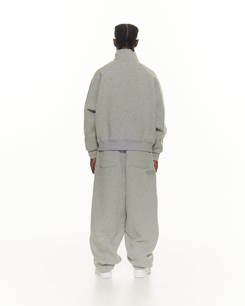 COZY STRAIGHT LEG SWEATS - GREY