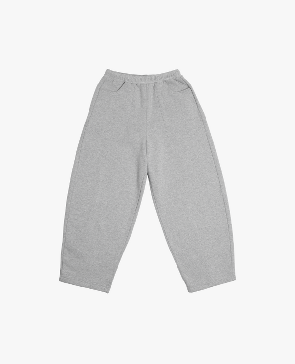 COZY STRAIGHT LEG SWEATS - GREY