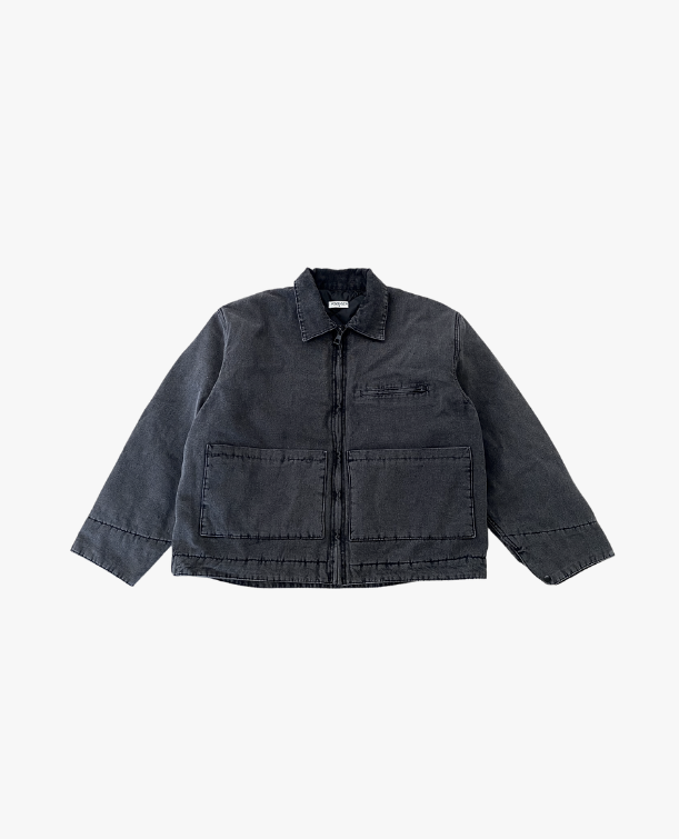 UTILITY JACKET - WASHED BLACK