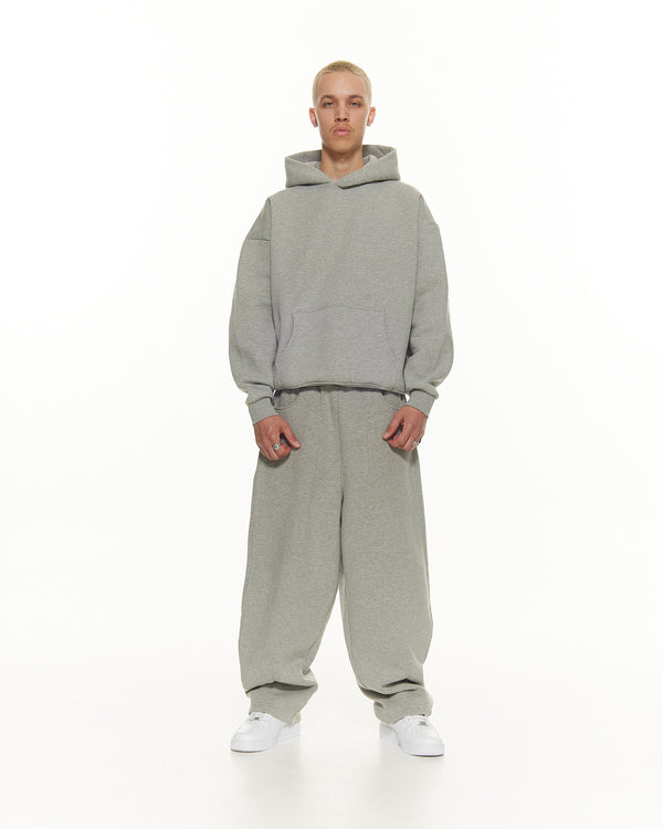 COZY STRAIGHT LEG SWEATS - GREY