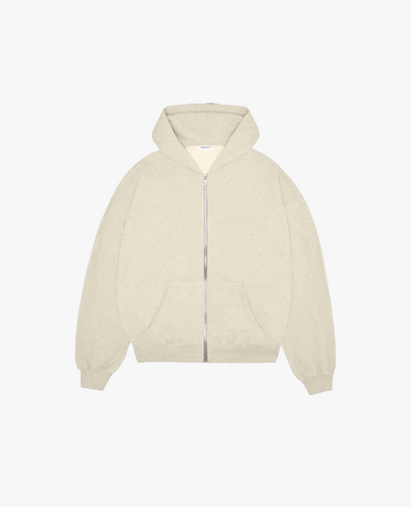 COZY ZIP UP - OAT