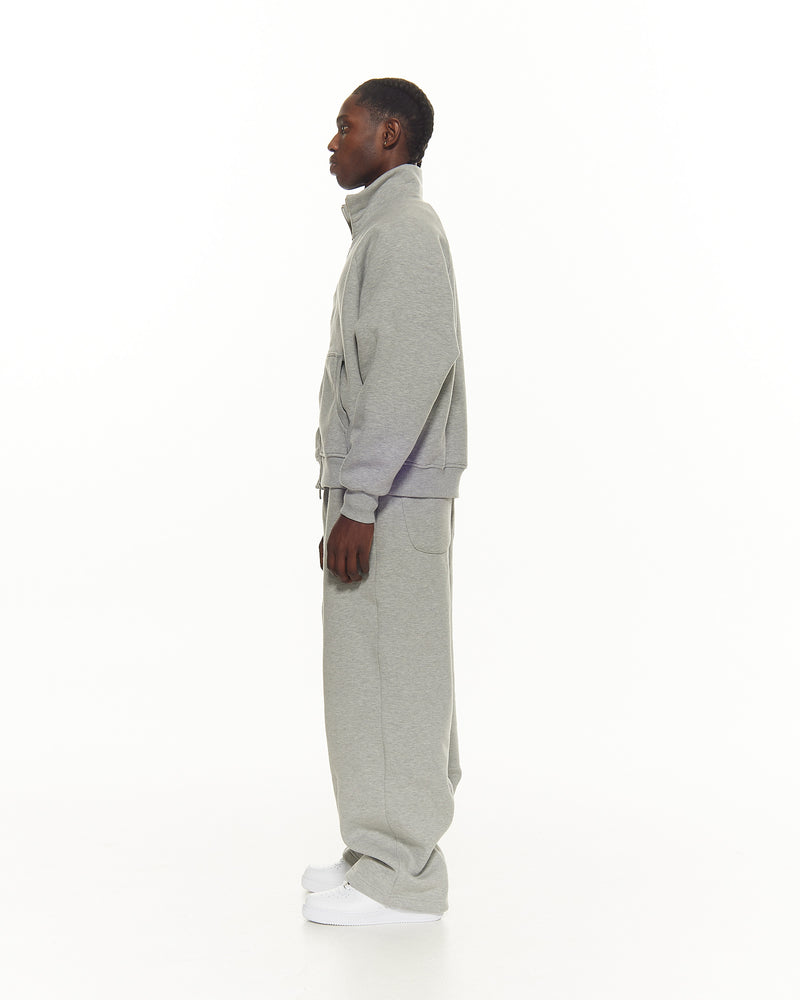 COZY STRAIGHT LEG SWEATS - GREY