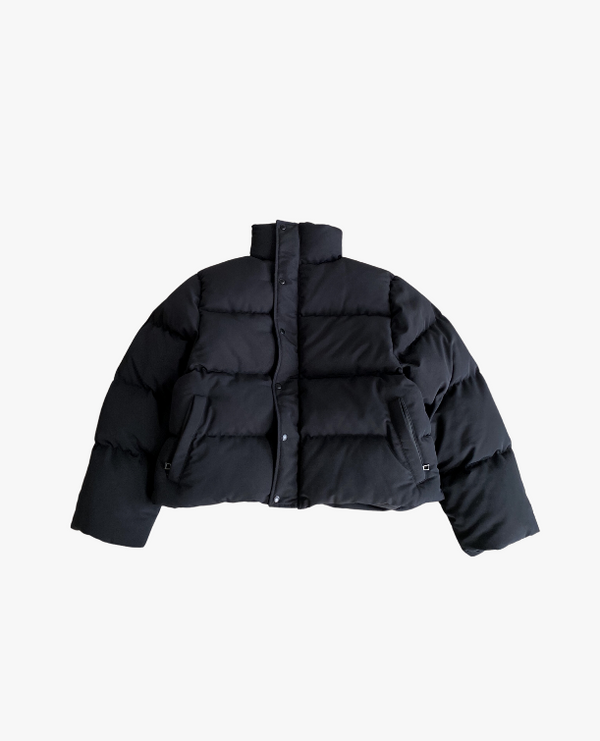 PUFFER JACKET - BLACK