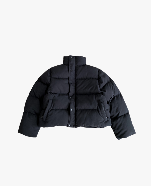 PUFFER JACKET - BLACK