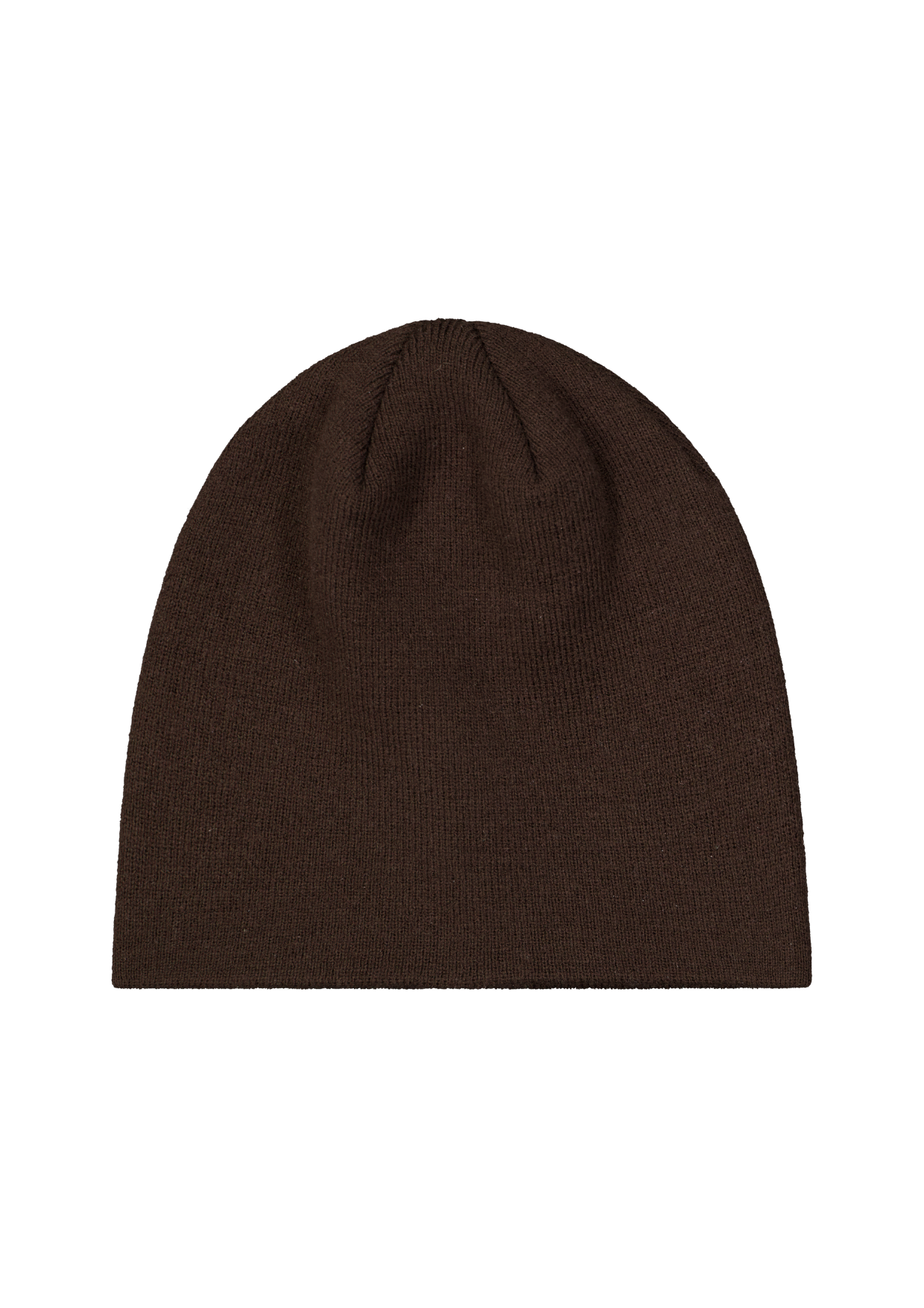 SKULL BEANIE - COFFEE