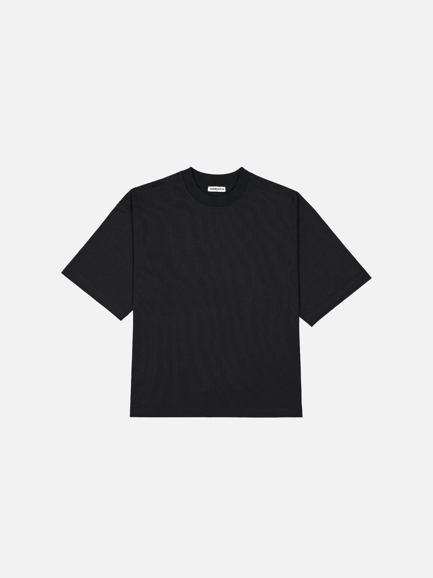 SIGNATURE BLANK T-SHIRT - BLACK