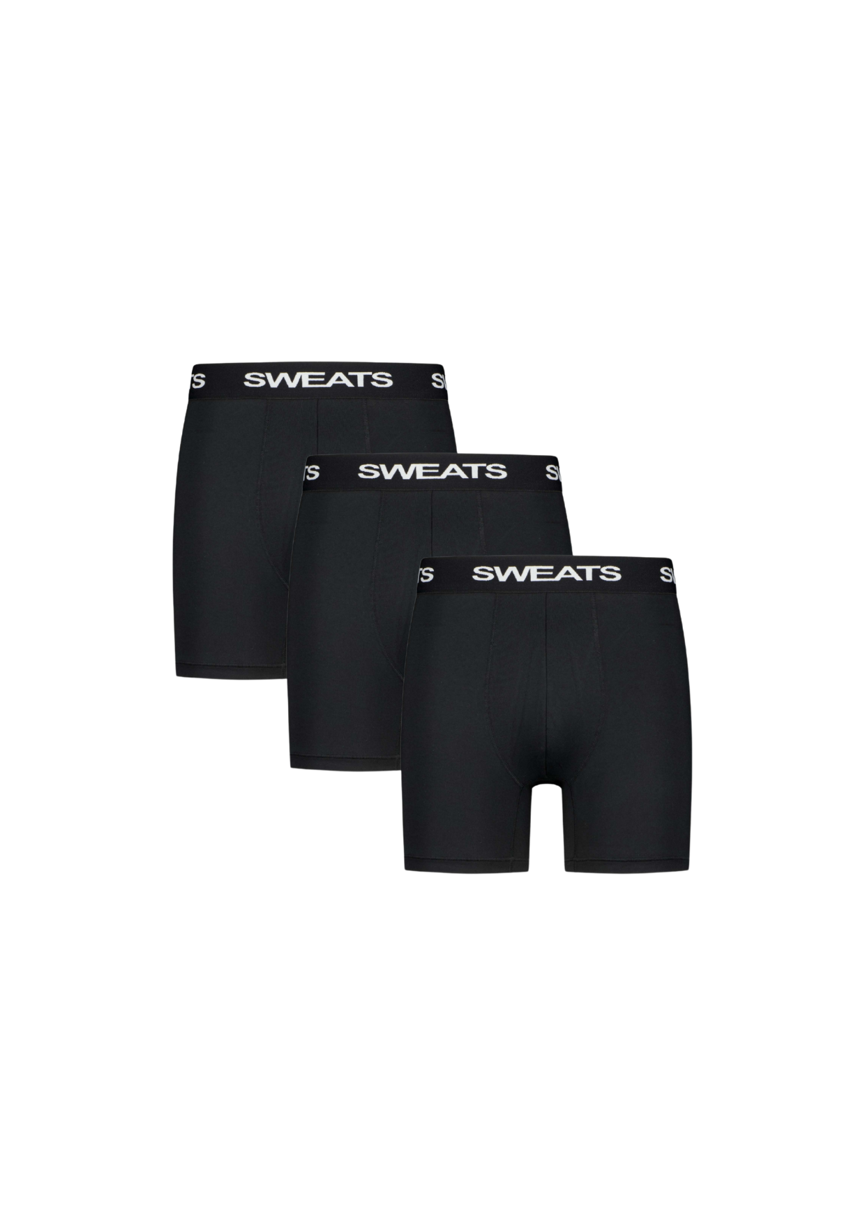 3 PACK BOXER BRIEFS - BLACK