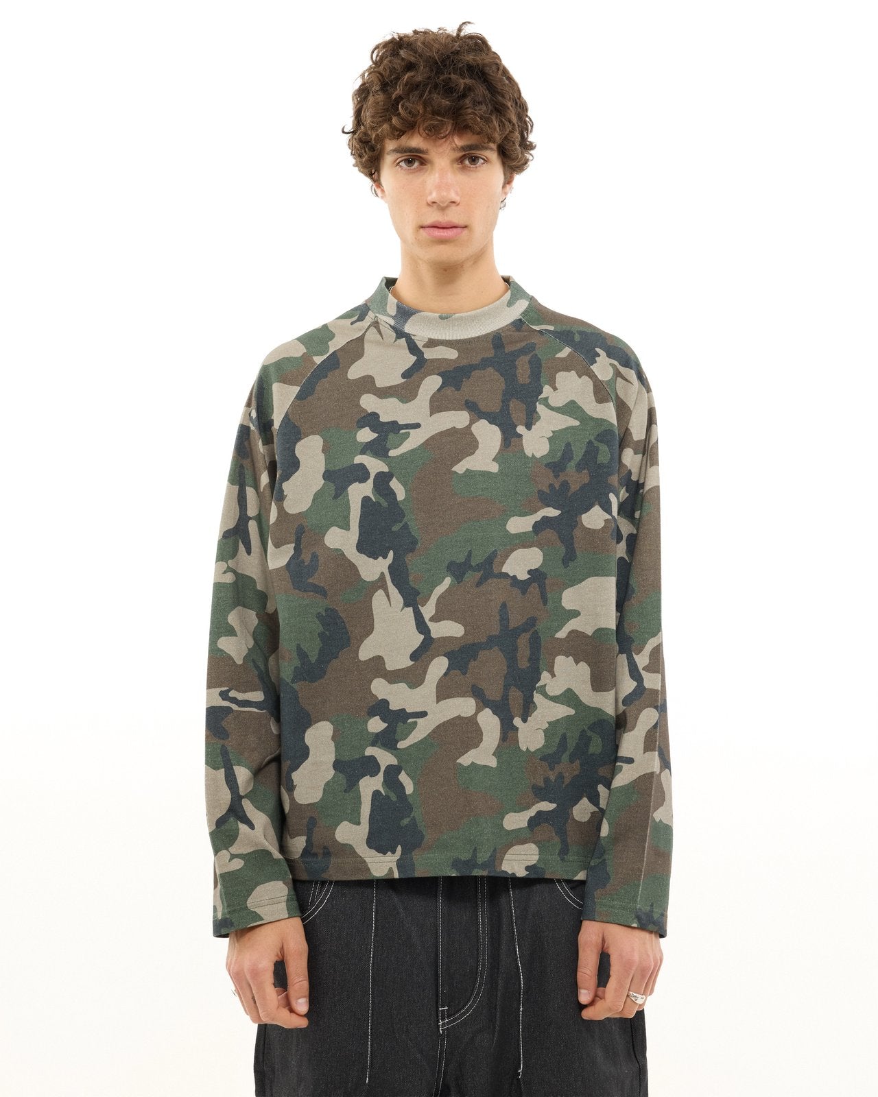 LONG SLEEVE T-SHIRT - CAMO