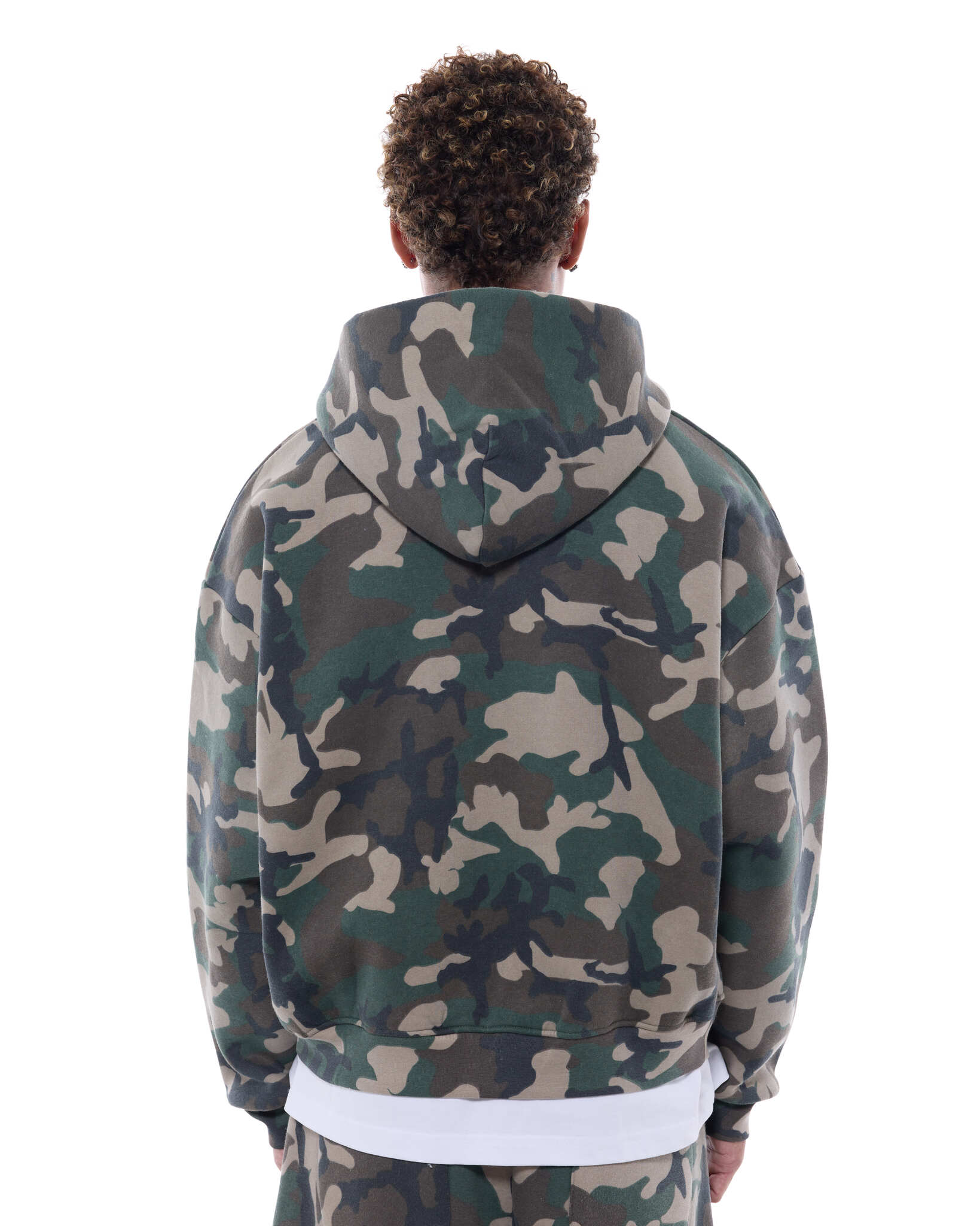 COZY ZIP UP - CAMO